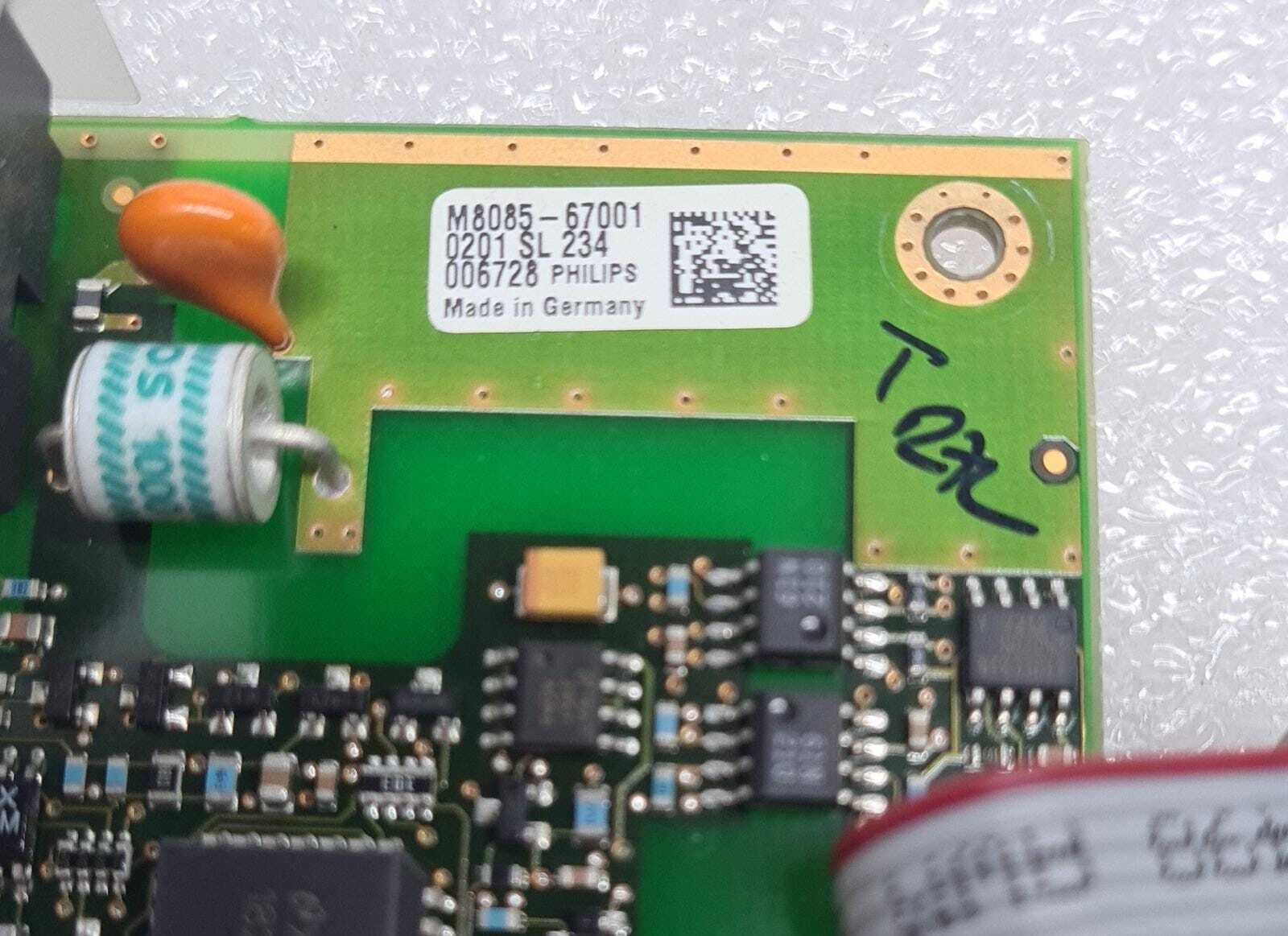 PHILIPS MP60 DEFIB BOARD I/F ECG OUT T13-C2 / M8085-67001 006728 M8085-26401 PCB
