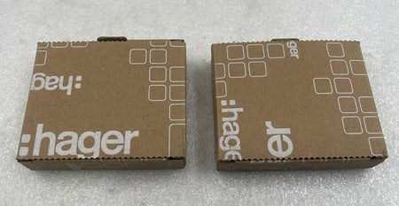 Hager EPN520 MCB packaging box top view