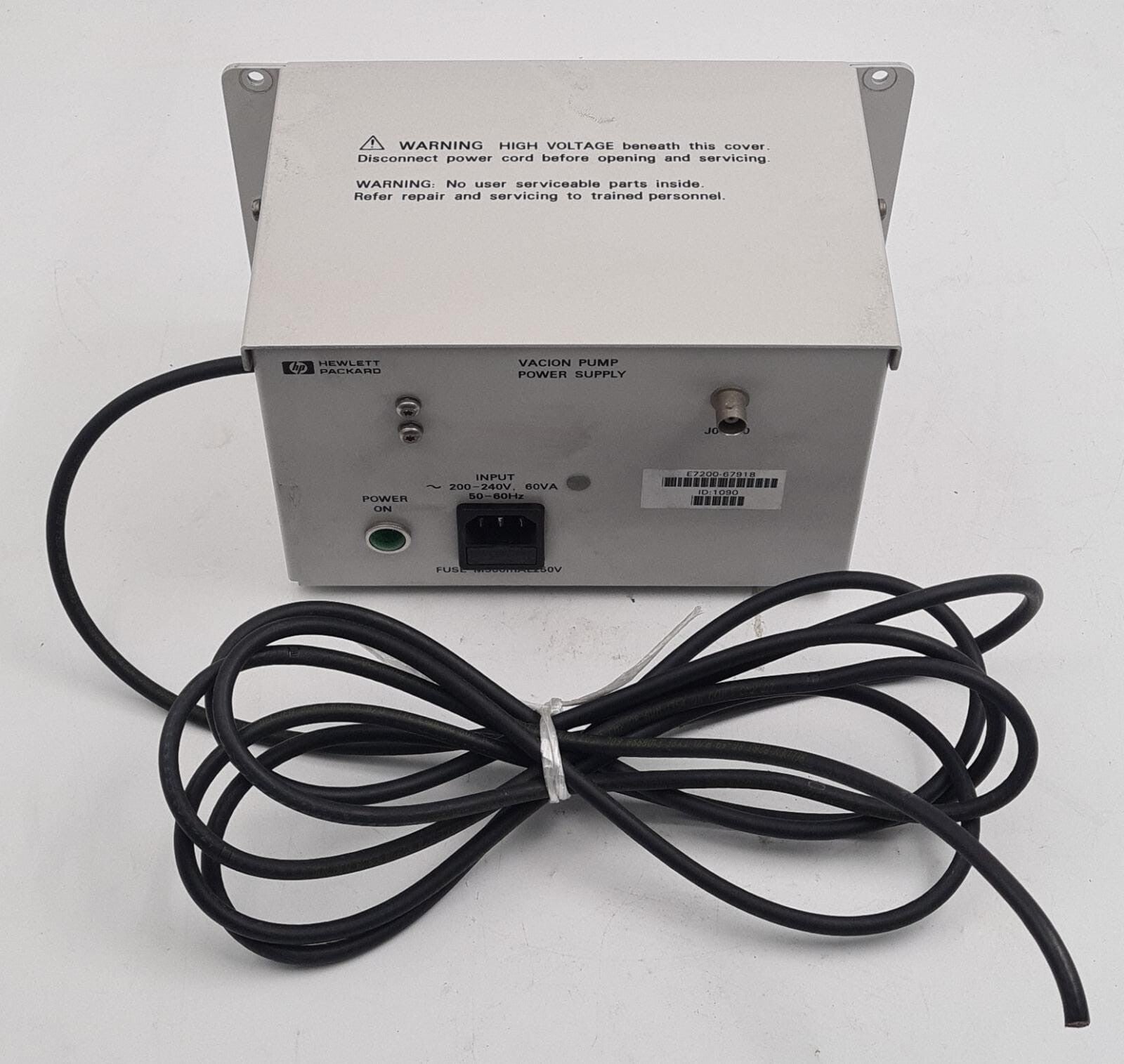 HP Hewlett Packard VACION PUMP POWER SUPPLY E7200-67918 5DX X-RAY POWER