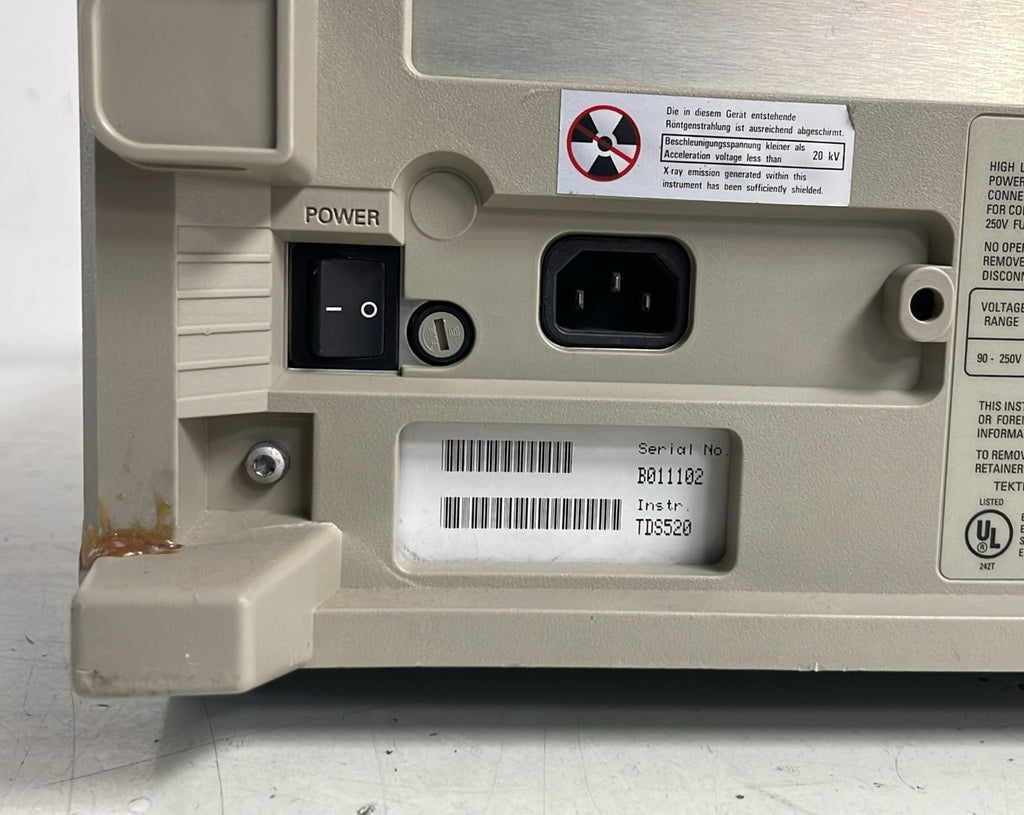 Tektronix TDS 520 Two-Channel Digital Oscilloscope 500MHz 500MS/s
