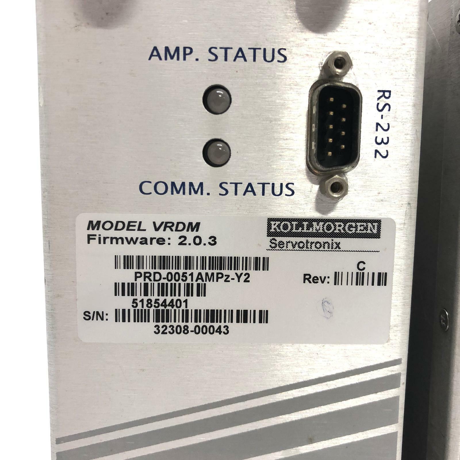 [3 Units] Servotronix VRDM Amplifier 9A PRD-0051AMPz-Y2 - FOR PART