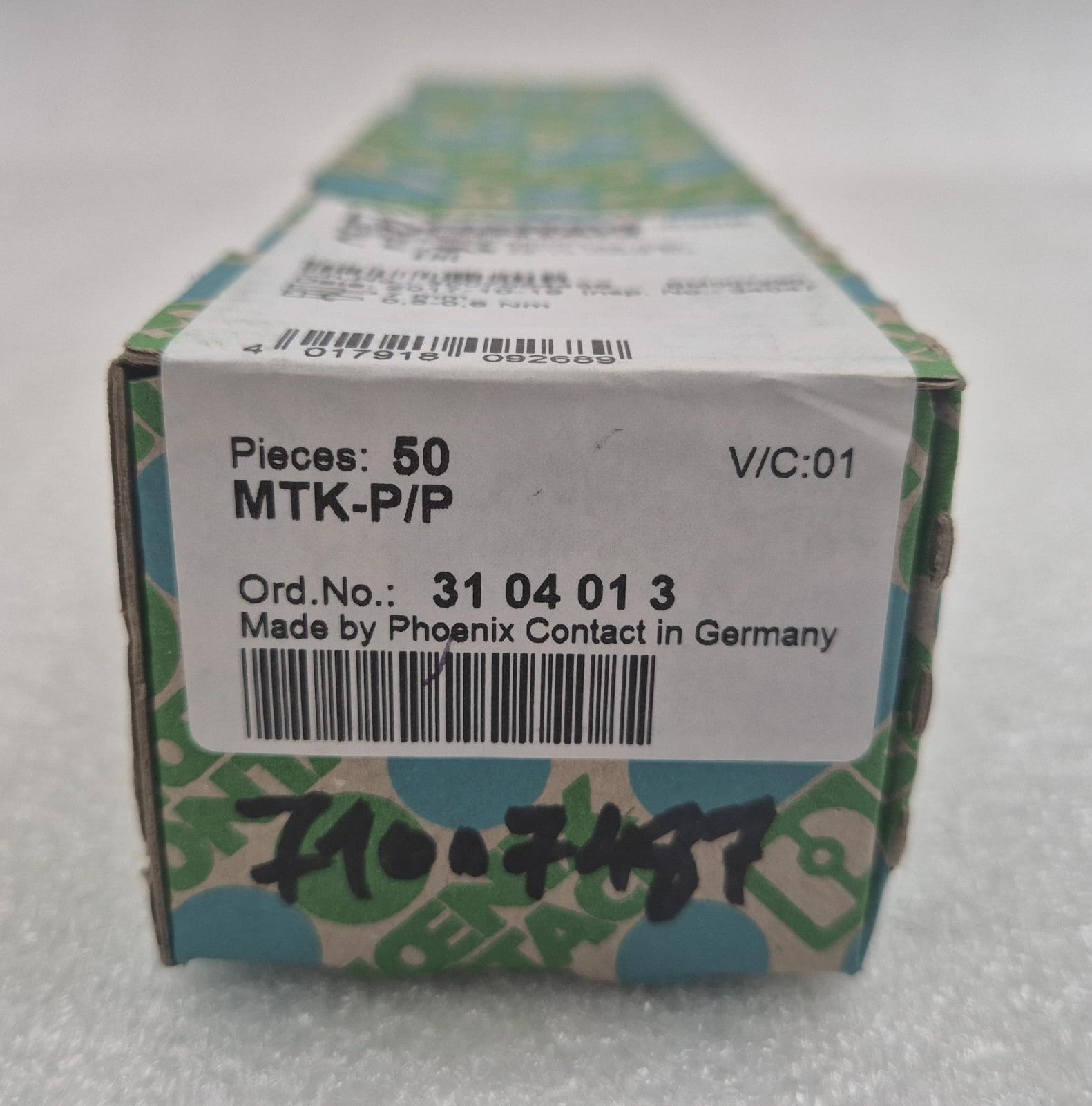 [50pcs] NEW - PHOENIX UK 5-MTK-P/P 3004032 Knife Switch Breaking Terminal Block