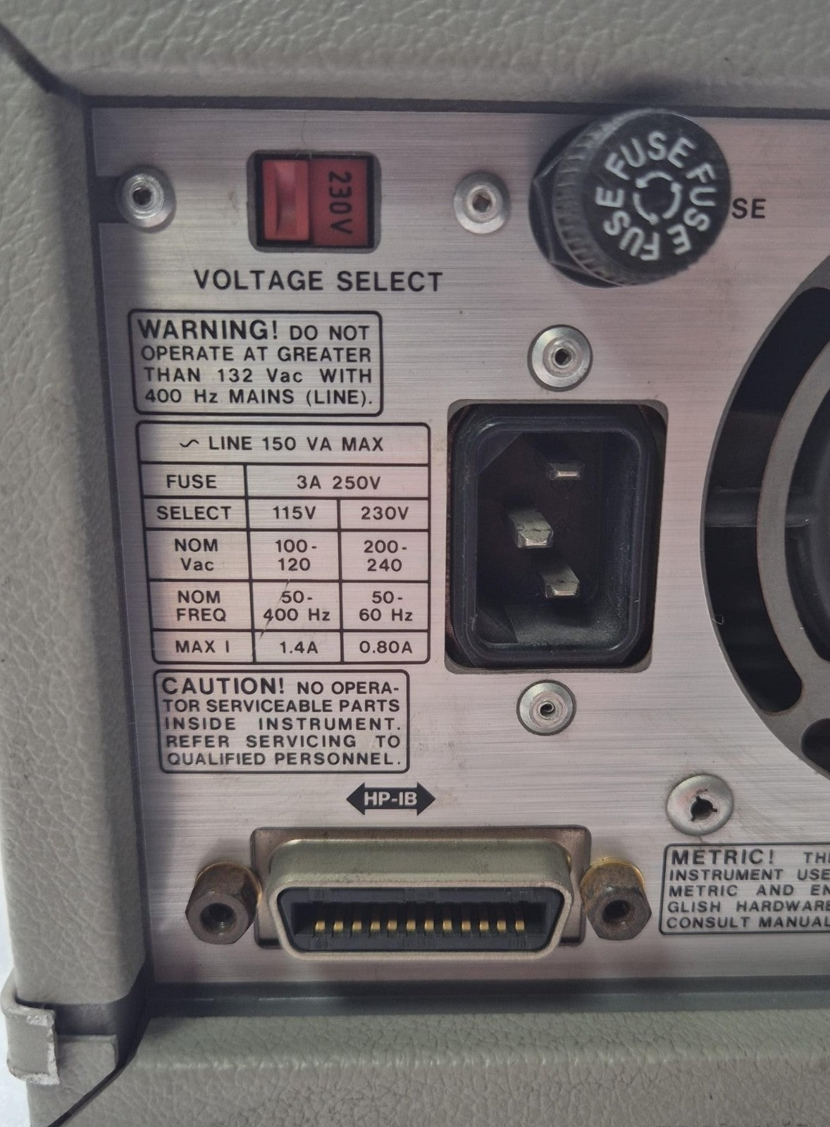HP 8904A MULTIFUNCTION SYNTHESIZER DC-600 kHz **AS-IS**