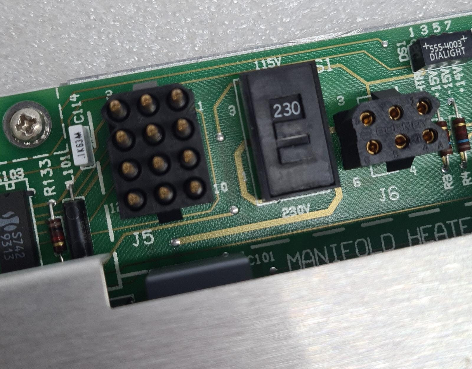 Varian POWER/DC ASSY 03-920410-00 SCHEM 03-920413 Power Supply Board