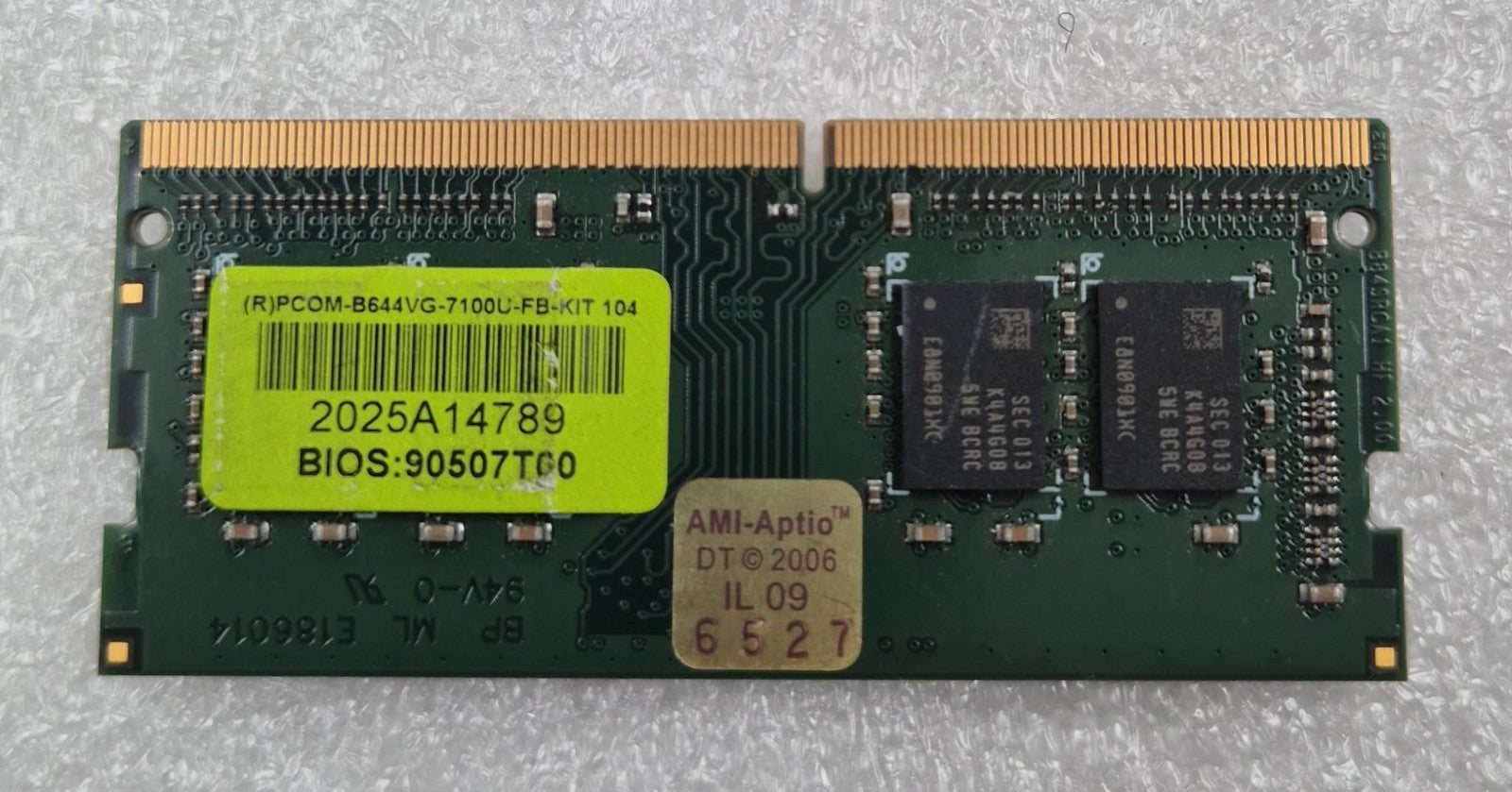 [LOT 8] Innodisk 4GB DDR4 2400 SODIMM Memory Module M4SS-4GSSNC0J-EB023 B473M030