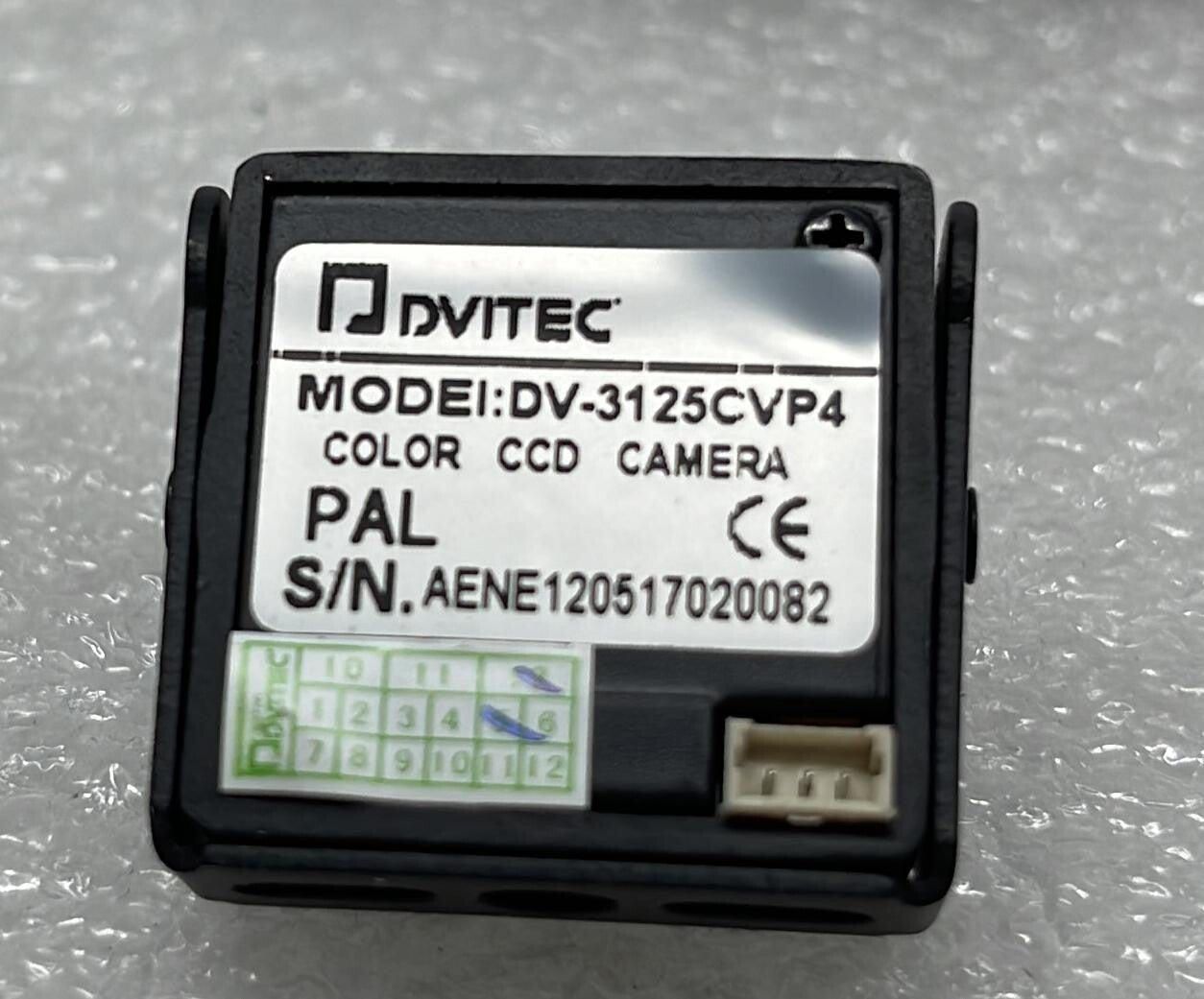 [LOT OF 3] NEW - DVITEC DV-31525CVP4 COLOR CCD MINI CAMERA