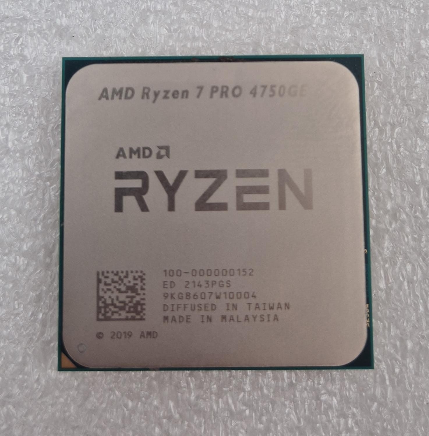 AMD RYZEN 7 PRO 4750GE 8-Core Processor CPU Socket AM4 3.1GHz 100-000000152