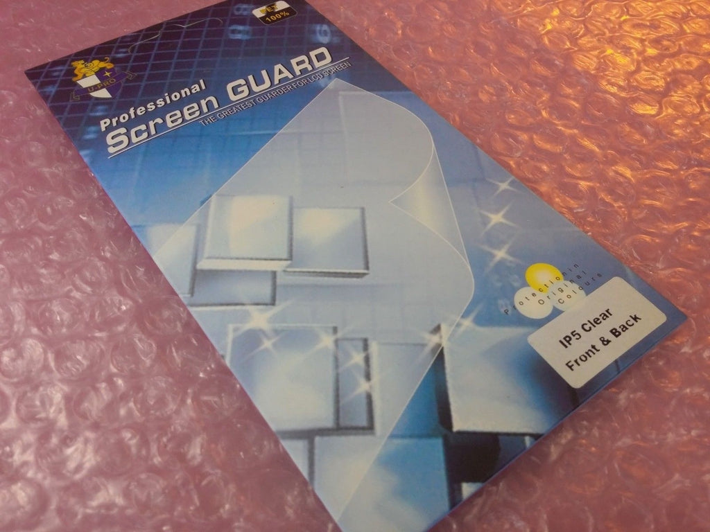 Wholesale Lot of 200 iPhone 5 Front Screen Protector Guard Scratch Clear