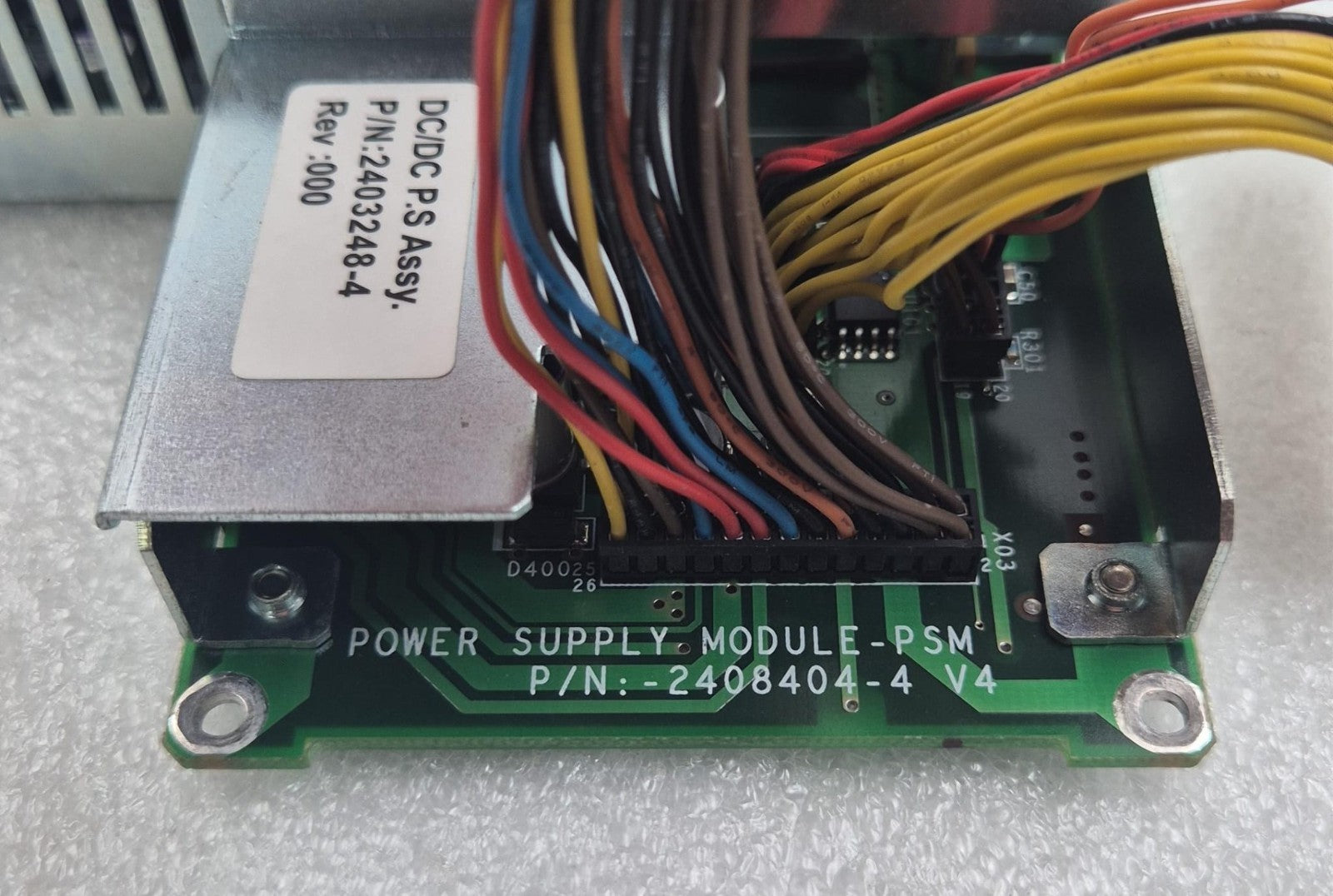 GE HealthCare Vivid S5 Power Supply DC/DC PS Assy 2403248-4 2408403-4 Module PSM