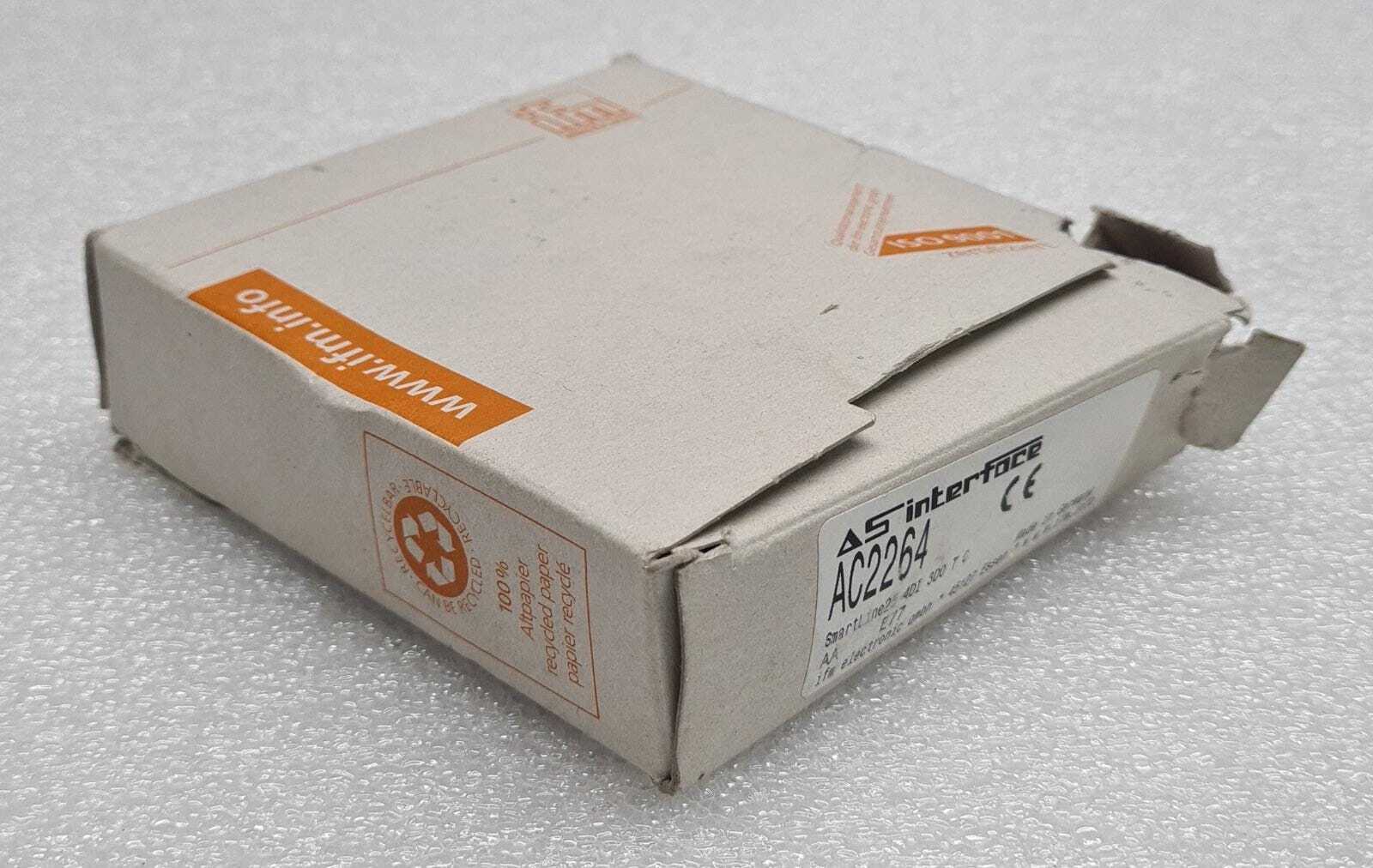 NEW- ifm electronic Module AS-i interface AC2264 SmartLine25 4DI 3D0 T C CABINET