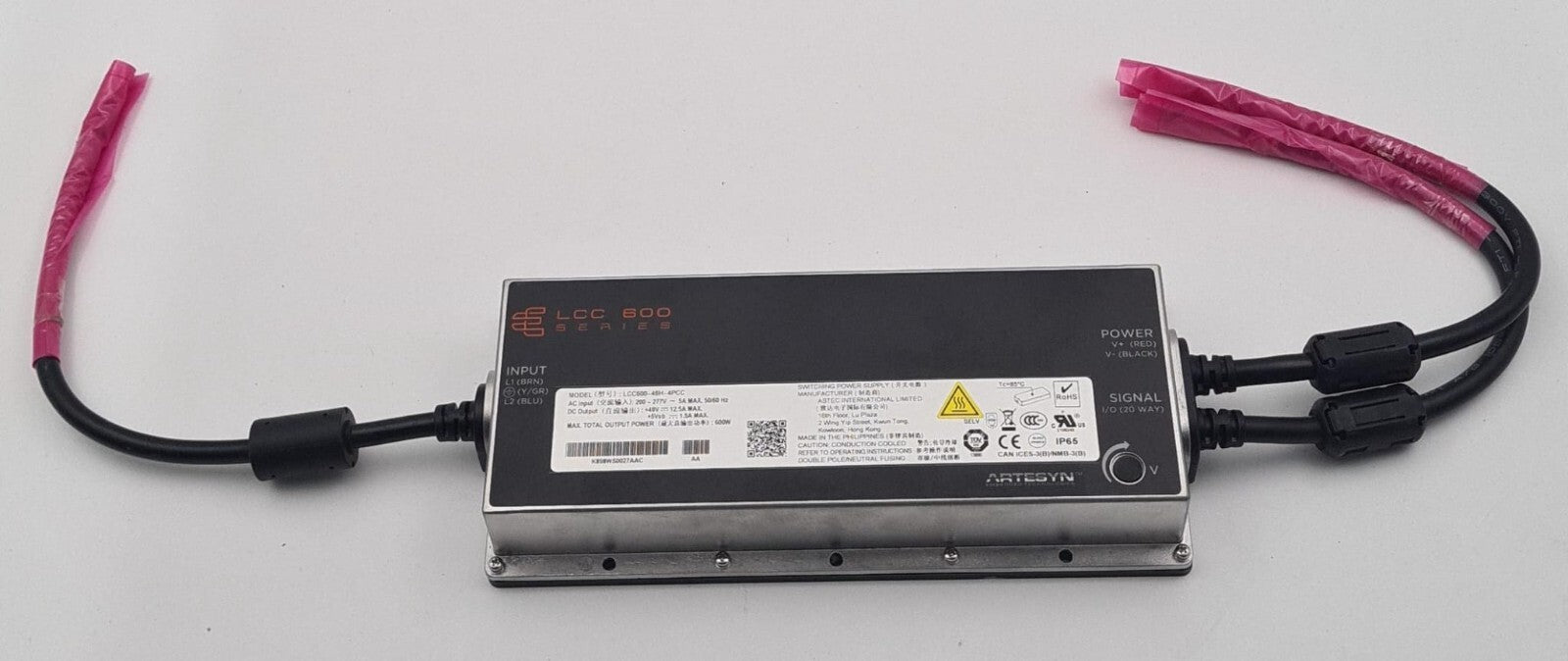 ASTEC Artesyn LCC 600 SERIES LCC600-48H-4PC Switching Power Supply 28V 600W