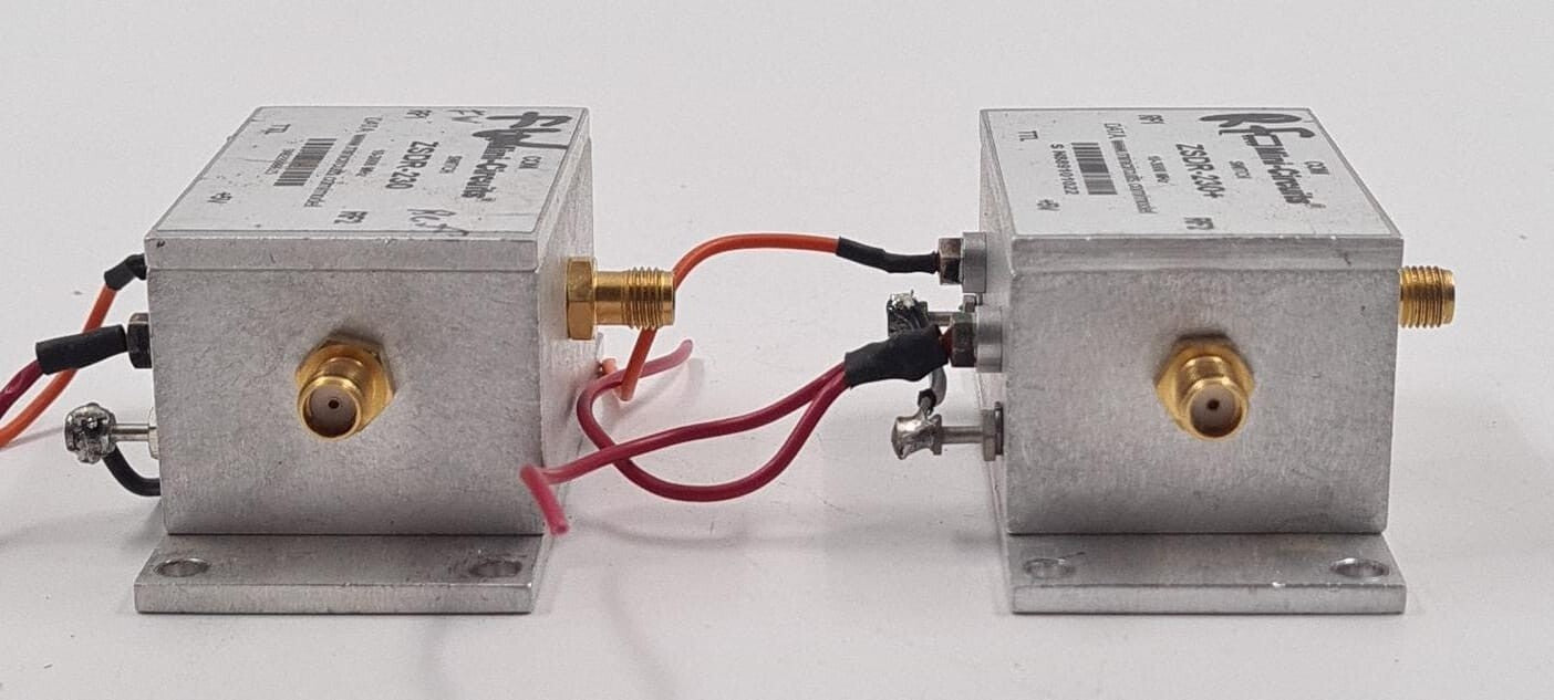 Mini-Circuits ZSDR-230 SMA RF coaxial microwave switch 10–3000MHz with TTL control and metal housing