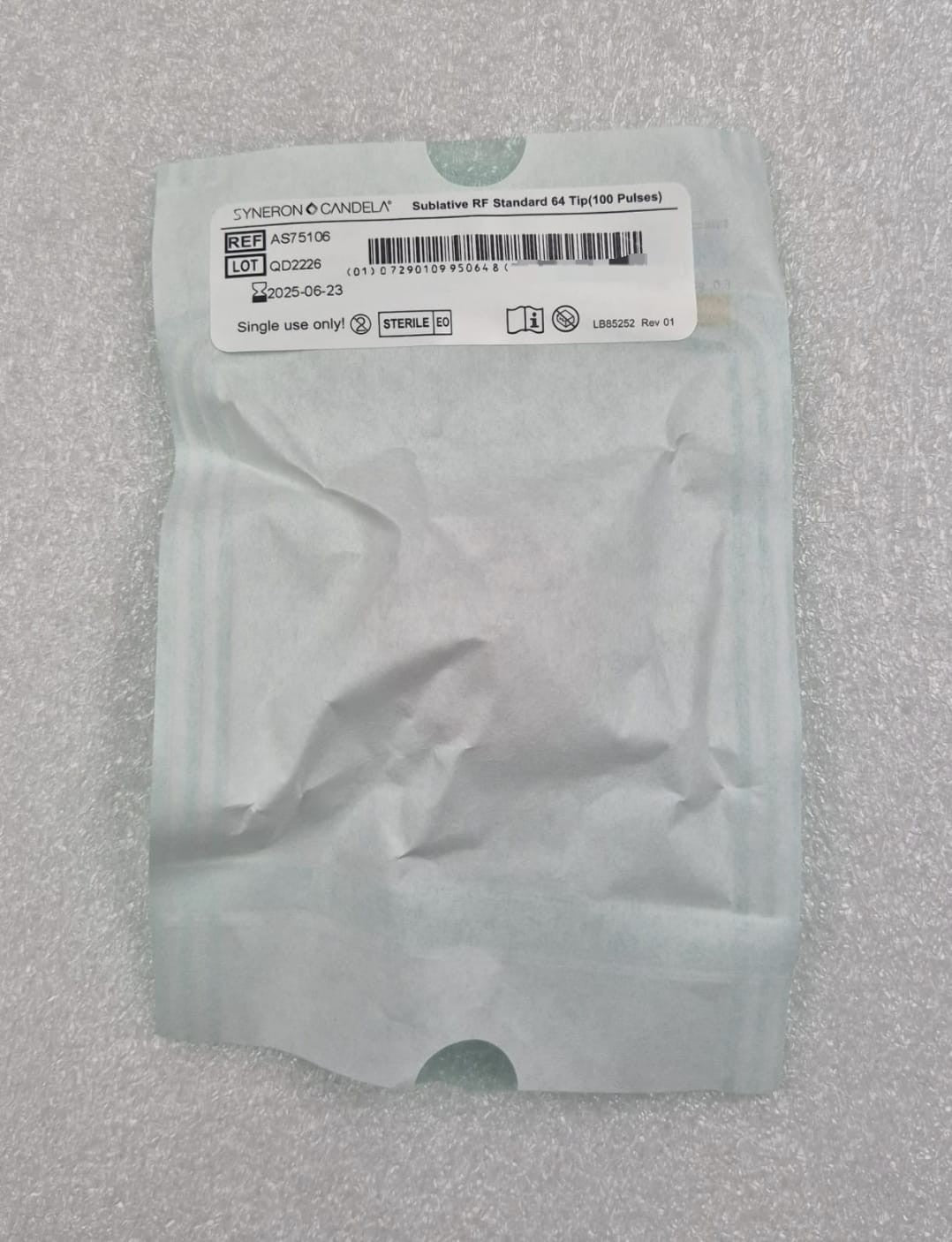 10 PCS PACK SYNERON CANDELA SUBLATIVE RF STANDARD 64 KT71803 Tip AS75106