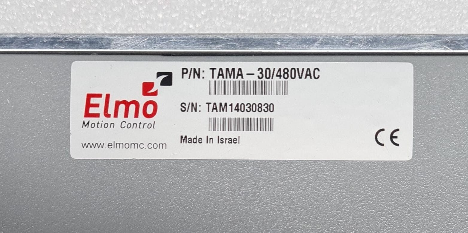 Elmo Motion Control TAMA-30/480VAC Power Supply Module 480VAC