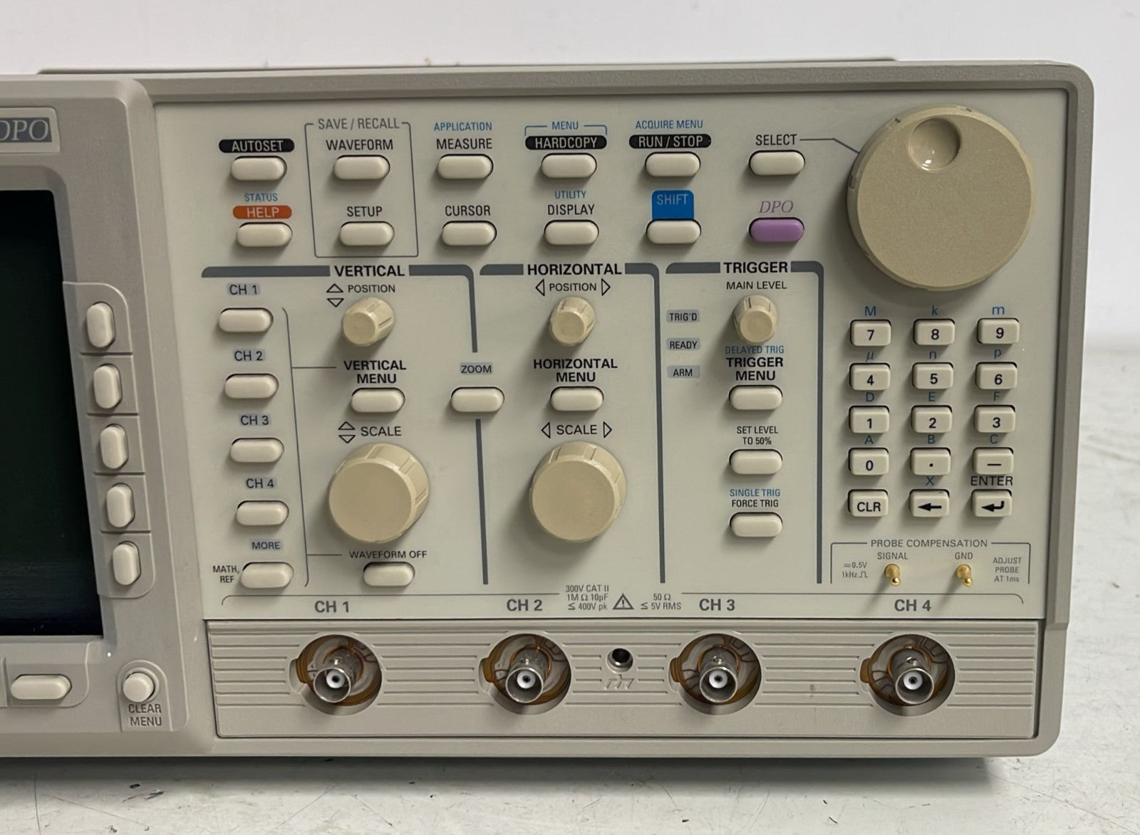 Tektronix TDS 580D Four Channel Digital Phosphor Oscilloscope 1GHz - 4GS/s DPO