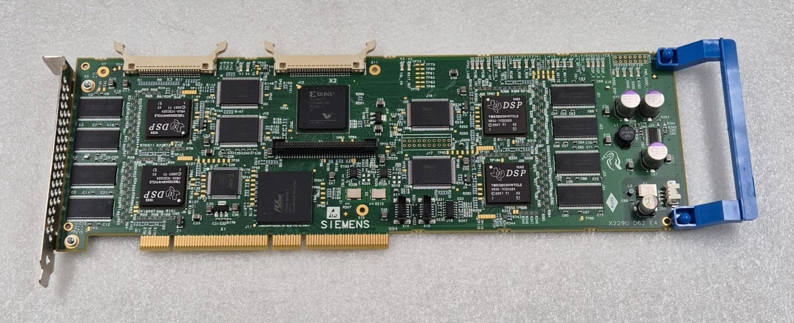 SIEMENS 10756948 X2290 D62 E4 INTERFACE PCI Board for Axiom Artis Scanner