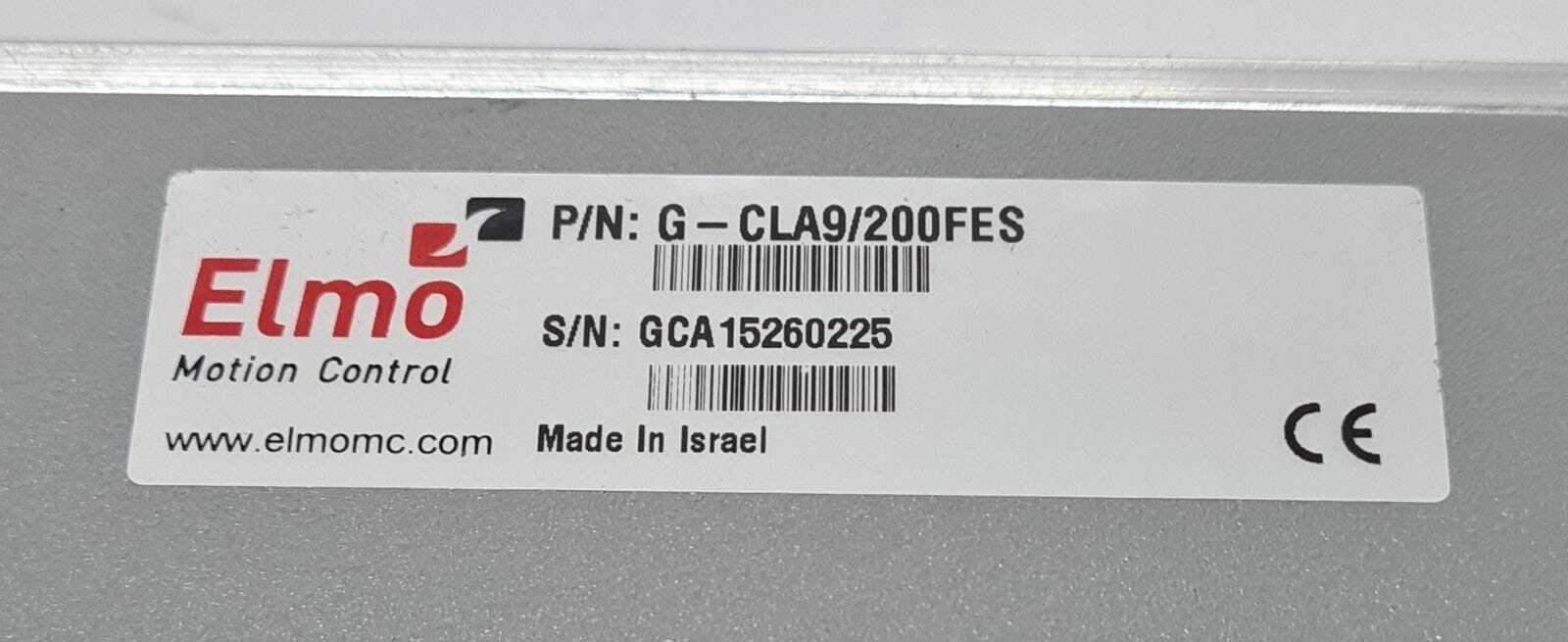 Elmo Motion Control G- CLA9/200FES Servo Drive