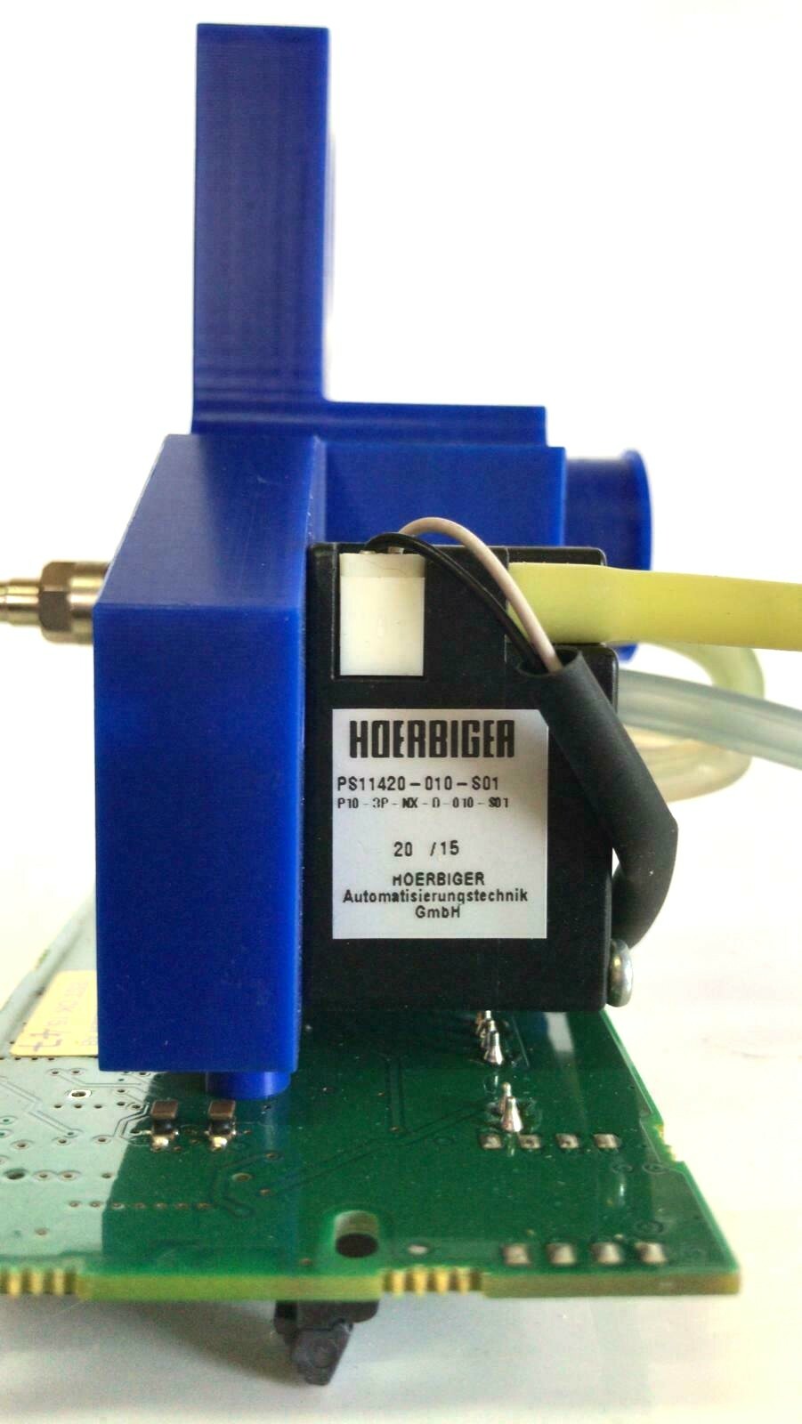 Vivo 50 004704 Board for Breas Life Support w/ HOERBIGER PS11420-010-S01 Valve