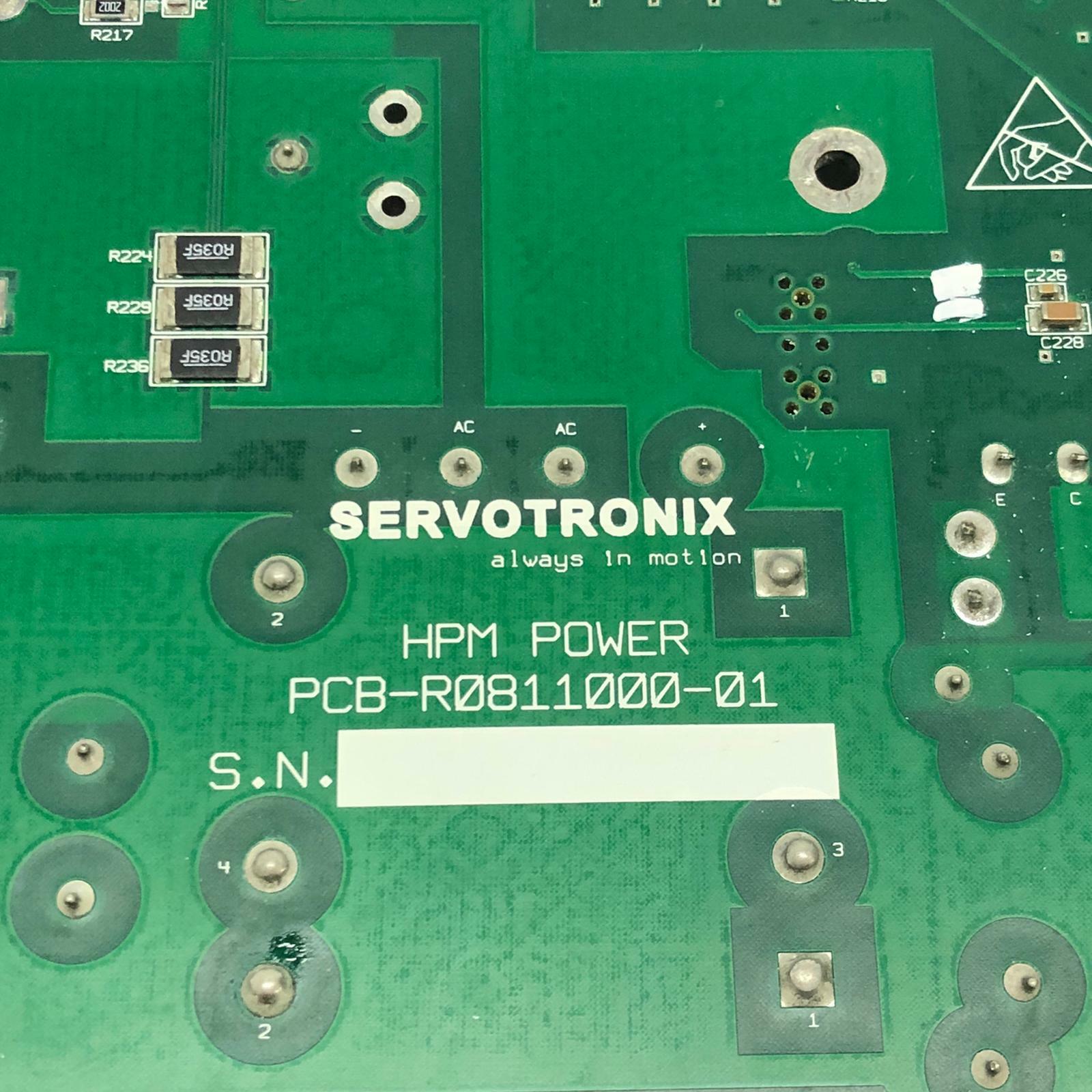 HPM POWER SERVOTRONIX PCB-R0811000-01 For MCM Motion Control Module PRDr0081100Z