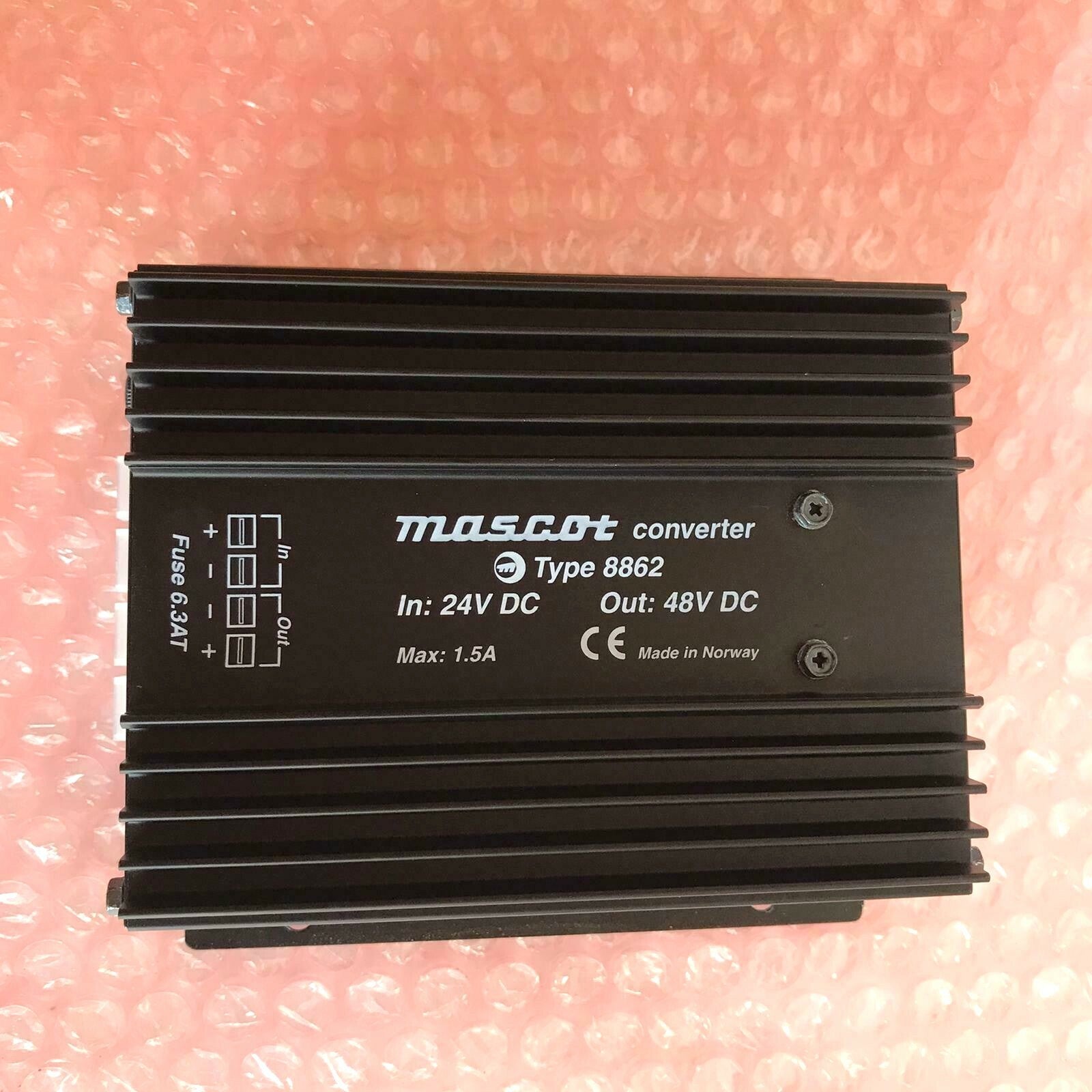 Mascot Converter 8862 24V to 48V DC DC Max 1.5 A **NEW**