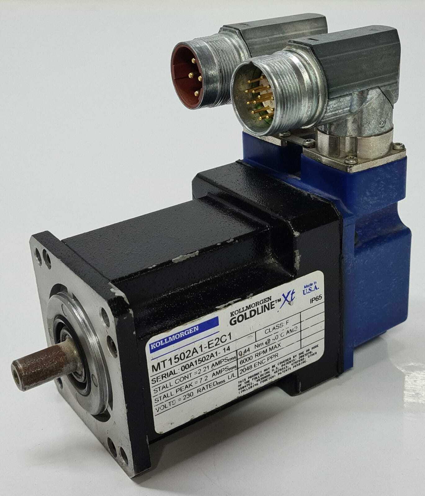 Kollmorgen GoldLine Xt MT1502A1- E2C1 Servo Motor