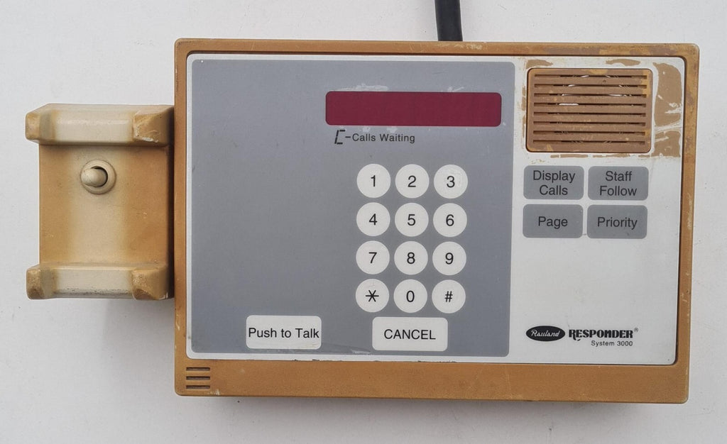 Rauland-Borg RESPONDER System 3000 NCS3010 Nurse Console **AS-IS**