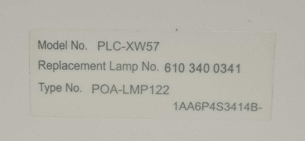 SANYO PLC-XW57 PRO xtraX Multiverse Projector POA-LMP122