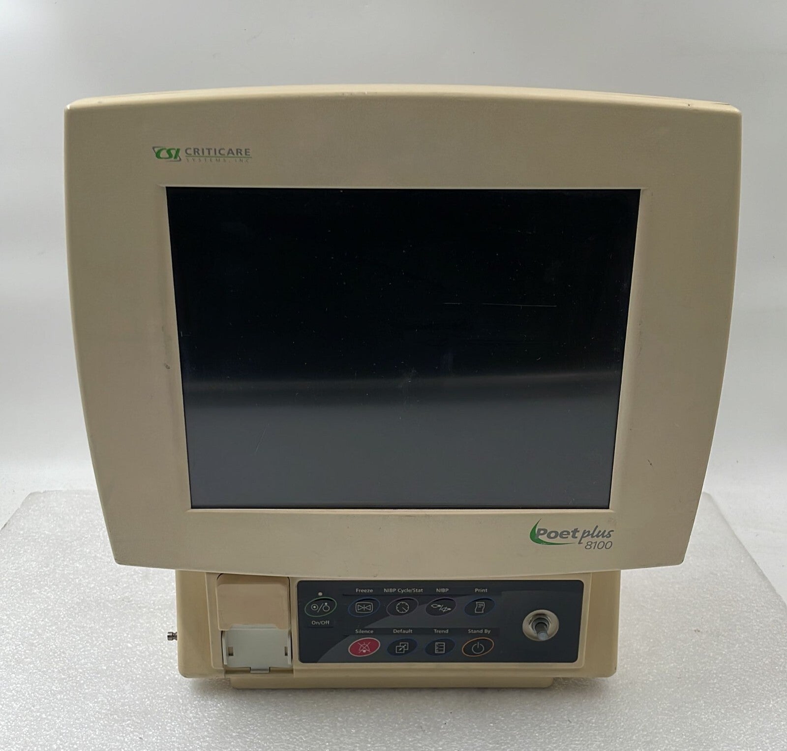 CSI Criticare Systems CSI8100 Monitor **AS IS