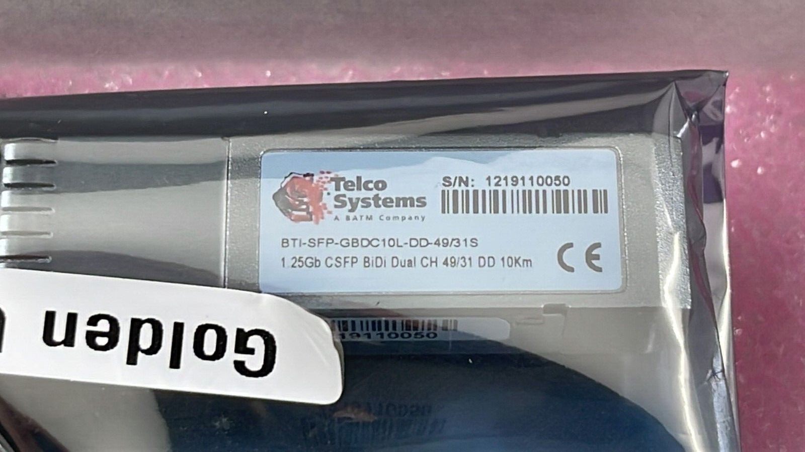 TELCO System BTI-SFP-GBDC10L-DD-49/31S