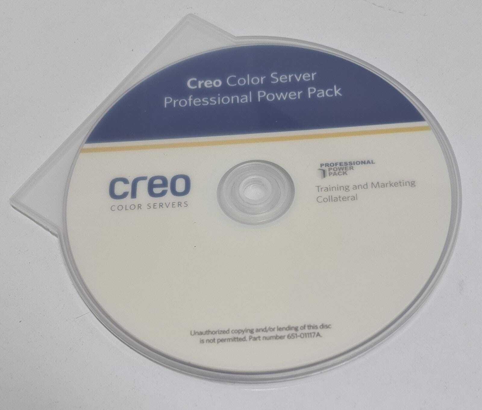 NEW- CREO Color Server Prof Software Package Print Controller Dongle 638- 00121A