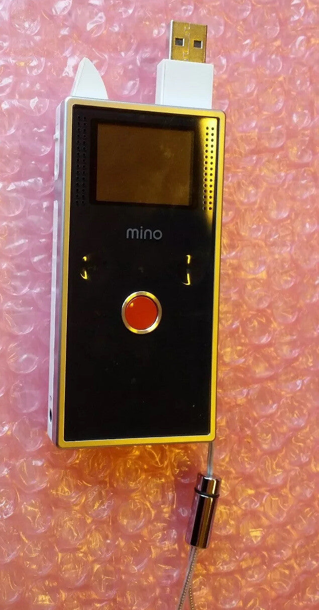 Apco FlipVideo Mini Video Camera Model F360w Psv 460 2 GB On Board Flash Memory