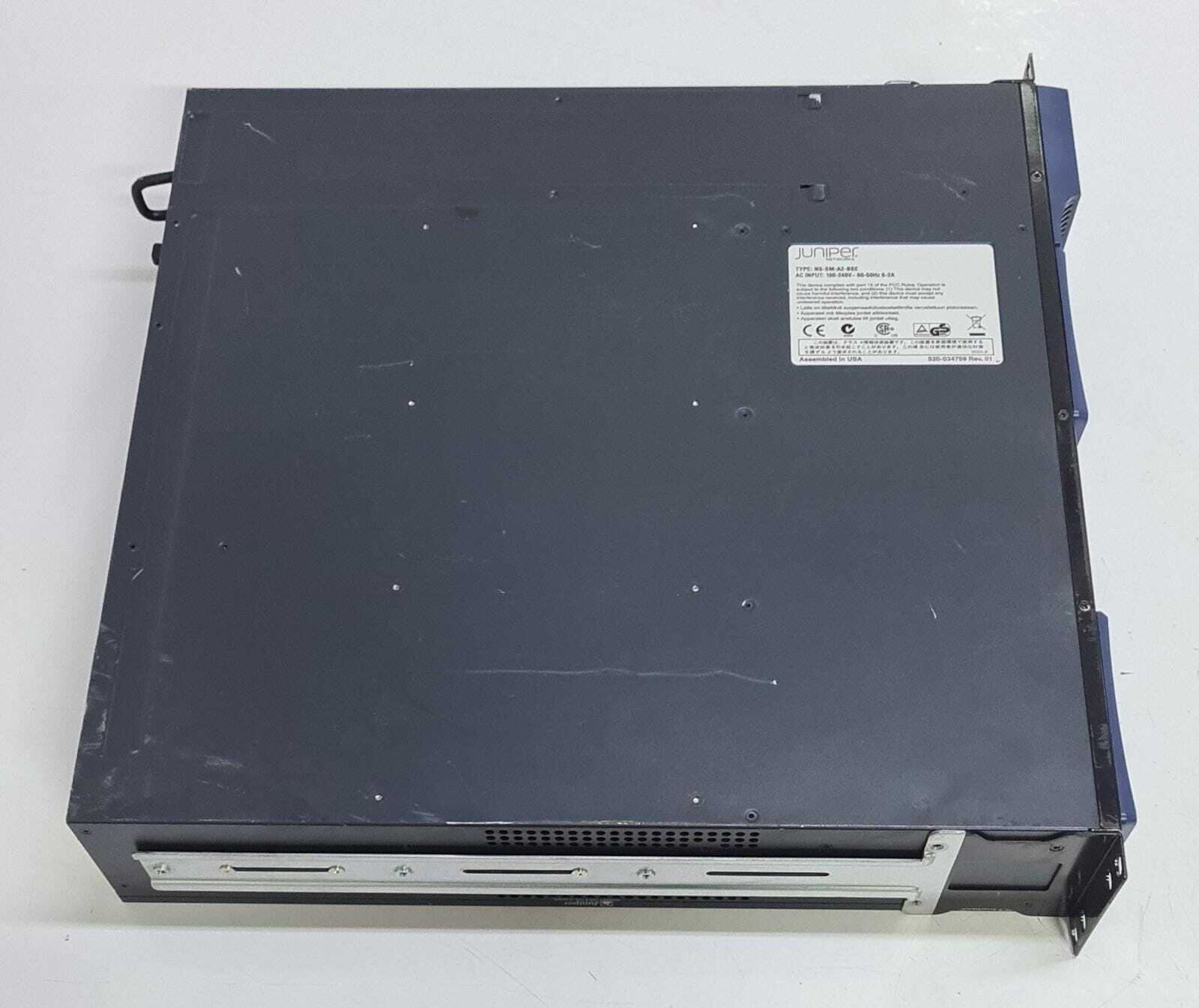 Juniper NSMXpress Series II NS-SM-A2-BSE Rev. A Network Management Device