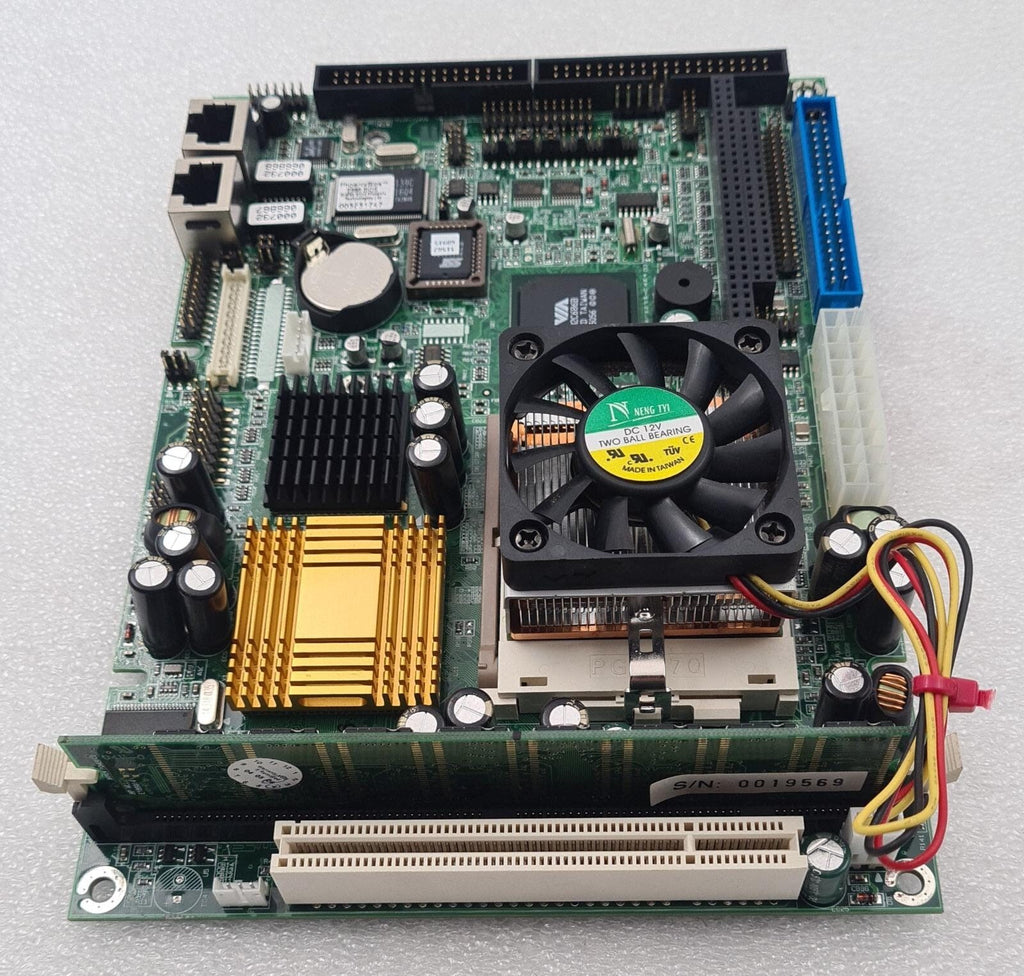 Aaeon PCM-6894 A1.1-A Single Board Computer 1907689405 W/ PC-133 128 MB  #2