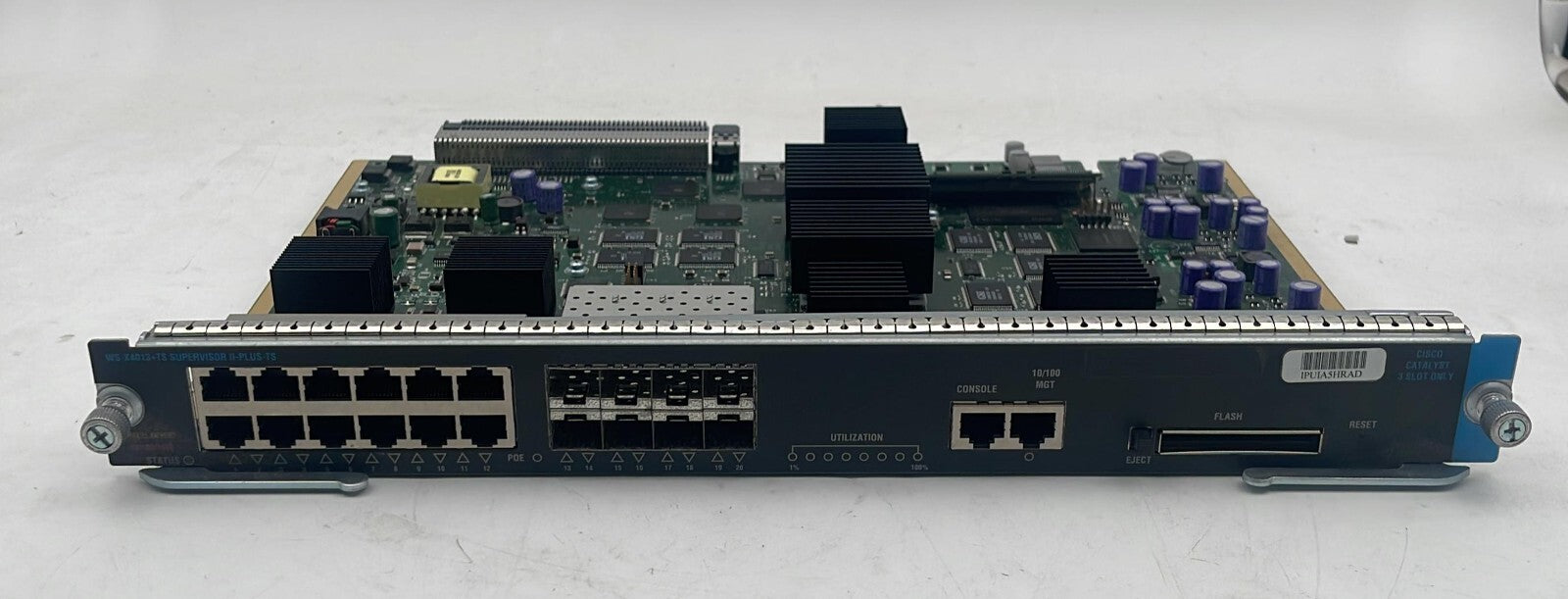 Cisco Catalyst WS-X4013+TS SuperVisor II-Plus-TS W/ VI8BU327238DTE Memory Card