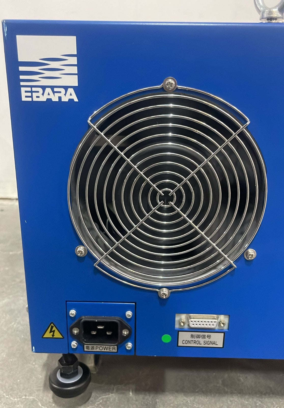 EBARA EV-SA30-2 rear panel with cooling fan