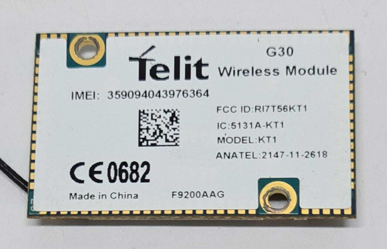 [LOT OF 6] Telit G30 Wirless Module KT1 F9200AAG R17T56KT1 With Support GSM