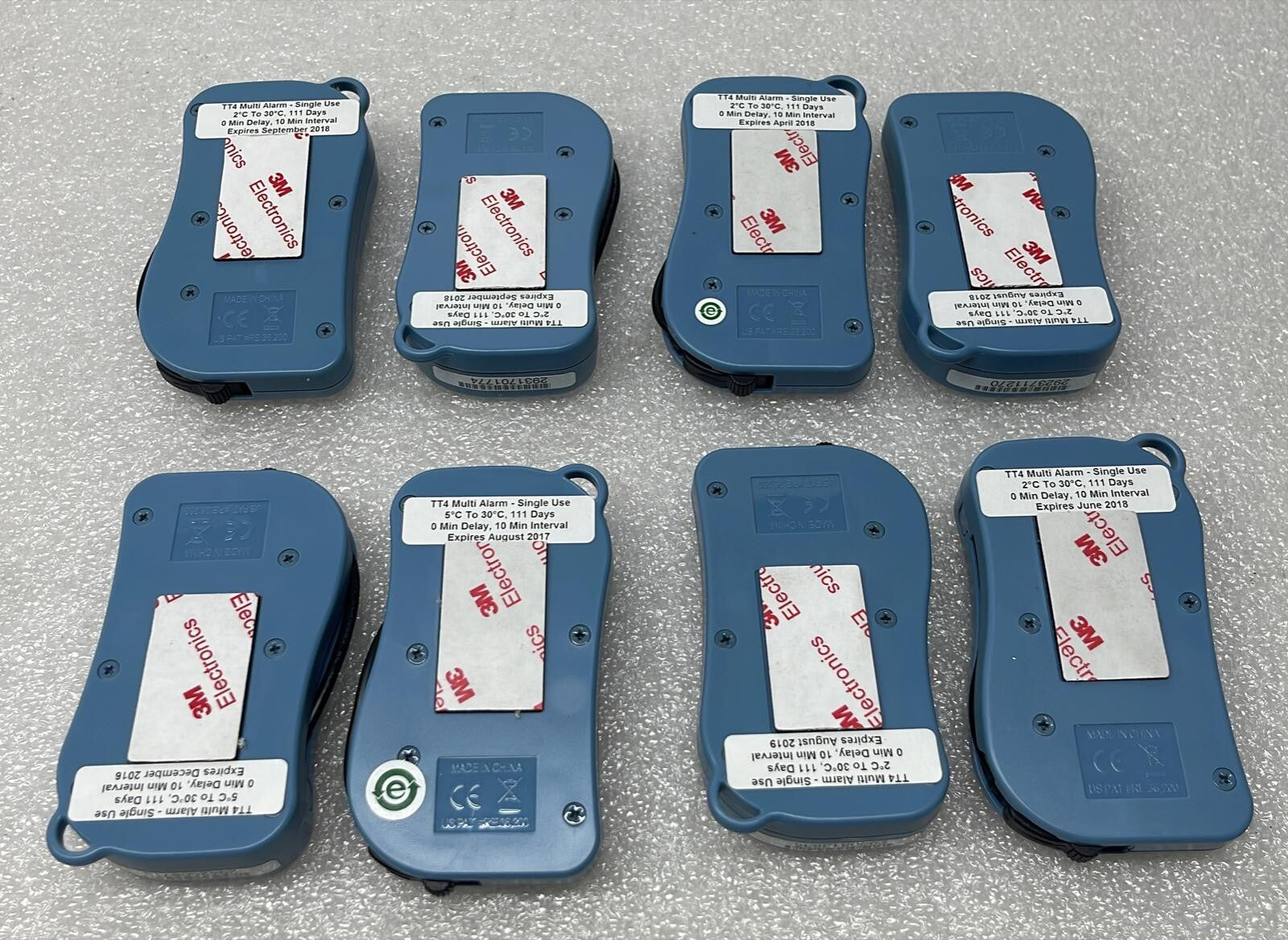 [LOT OF 8]  TEMPTALE 4 USB SENSITECH MONITOR P/N T17007000