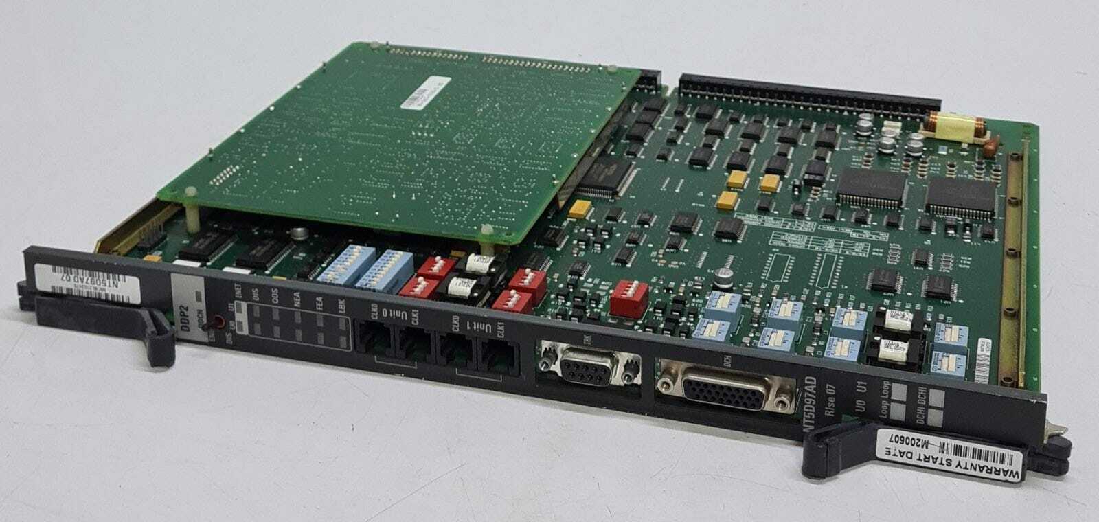 NORTEL NETWORKS DDP2 DDCH NT5D97AD Rlse 07 / 04 / 02 / 01 Board PCB Card