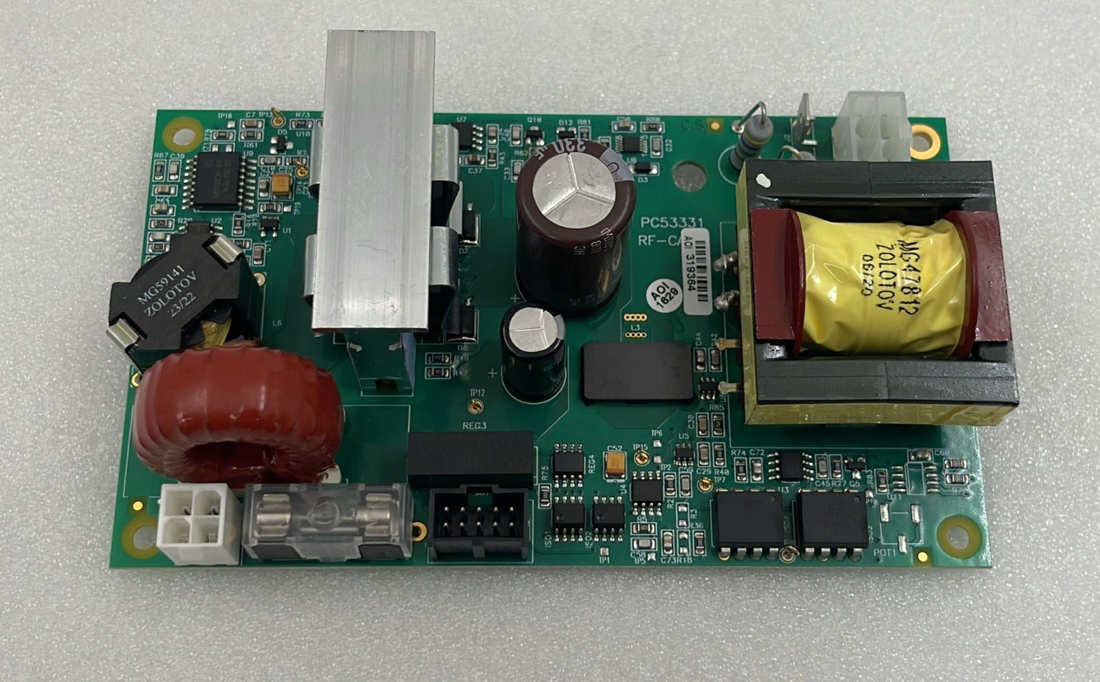 Syneron Candela PC53331 PCB rear solder side view