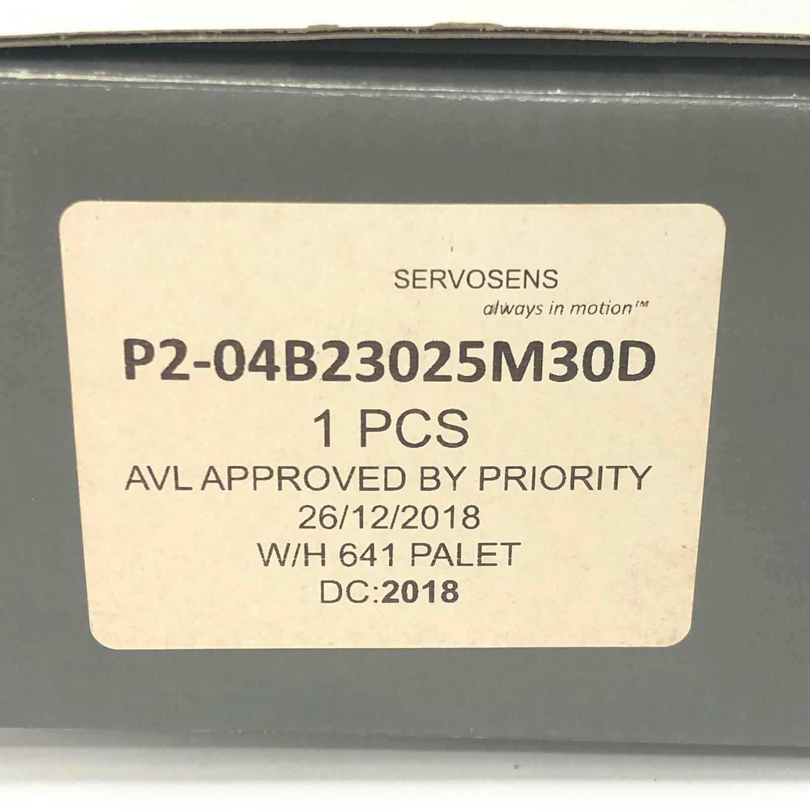 Servotronix servo Motor encoder 173B013001020 P2-04B23025M30D 6000Rpm