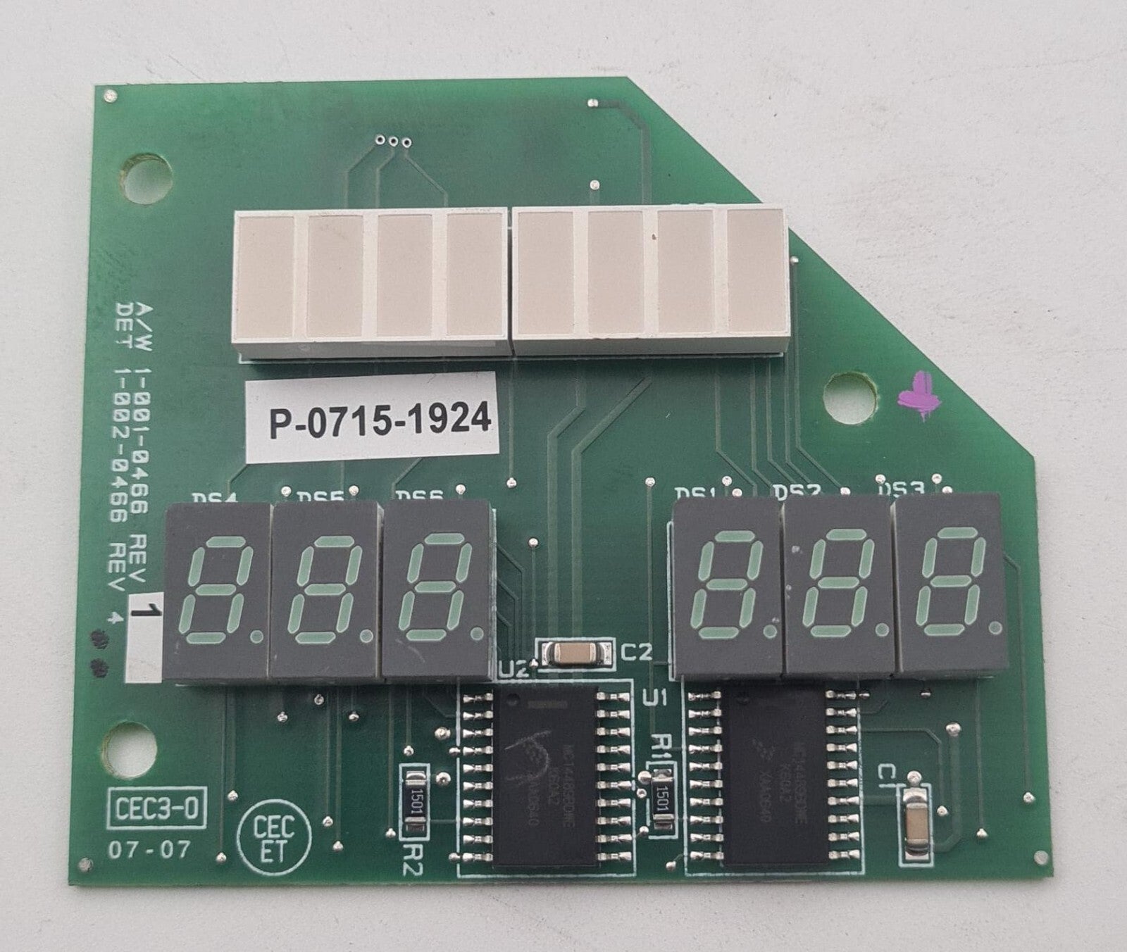 Hologic 1-003-0466 AEC Display Left Board for Selenia Lorad Compression