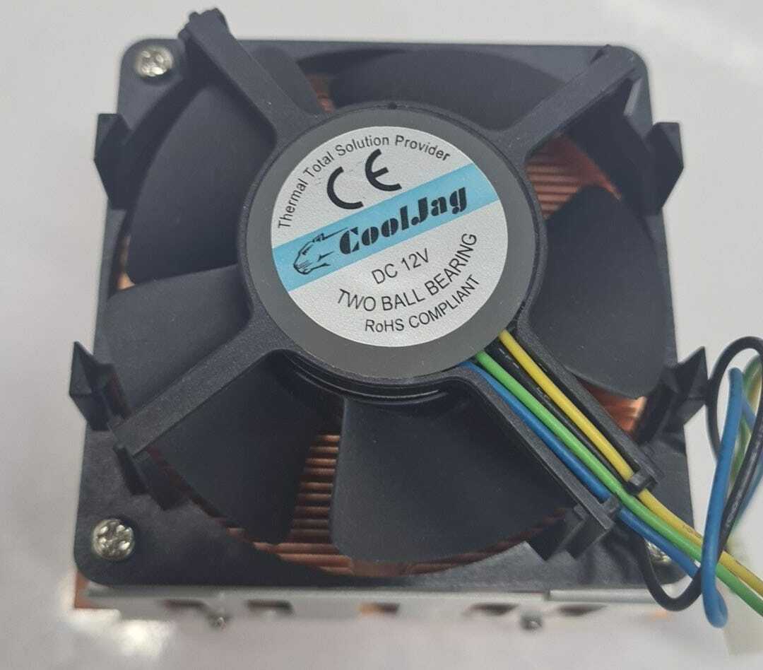 New - Intel Xeon CPU IC Processor 3.2GHz 1M PPGA JZC823A w/ CoolJag Fan Server