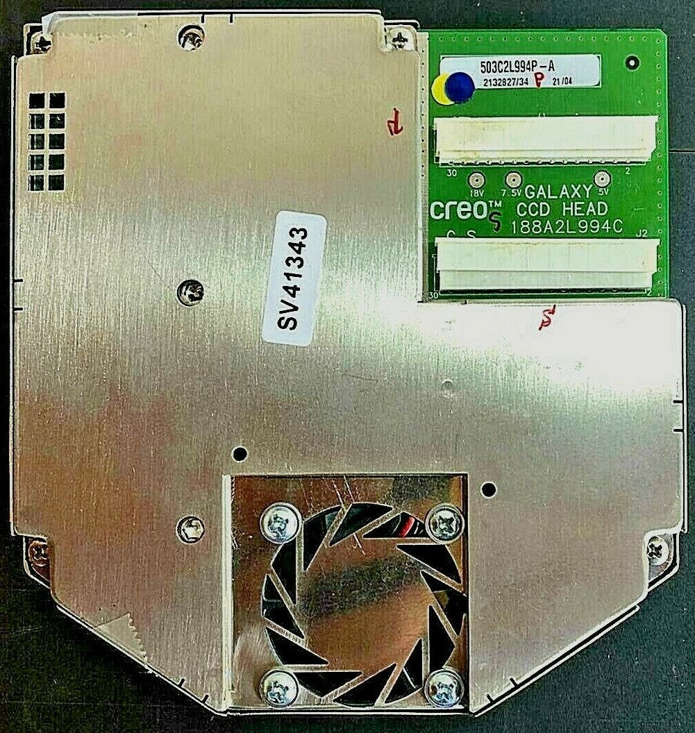 CREO IQSmart1 GALAXY CCD HEAD P/n 509D4E051 503C2L994P 188A2L994C ASSY 510P1R990