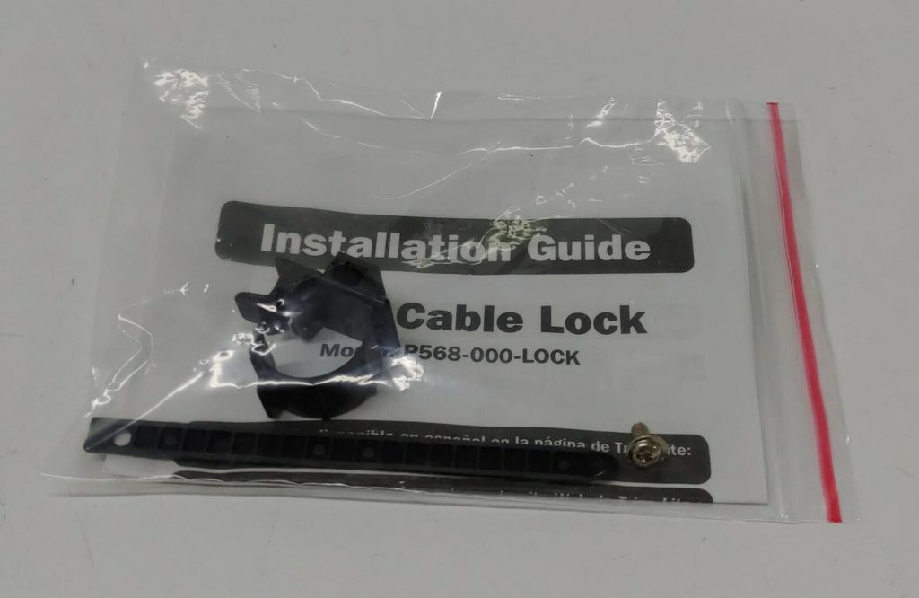 TRIPP LITE P568-000-LOCK HDMI CABLE LOCK Clamp/ Tie/ Screw black [LOT OF 10]