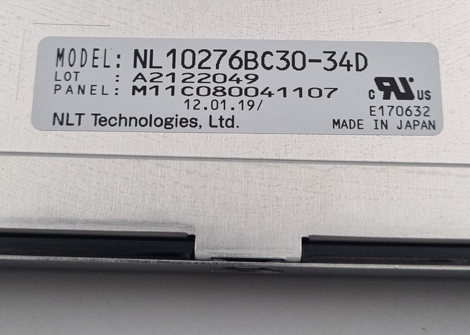 NLT NL10276BC30-34D Industrial  15" LCD Display Screen Panel HTI1505-1 for NEC