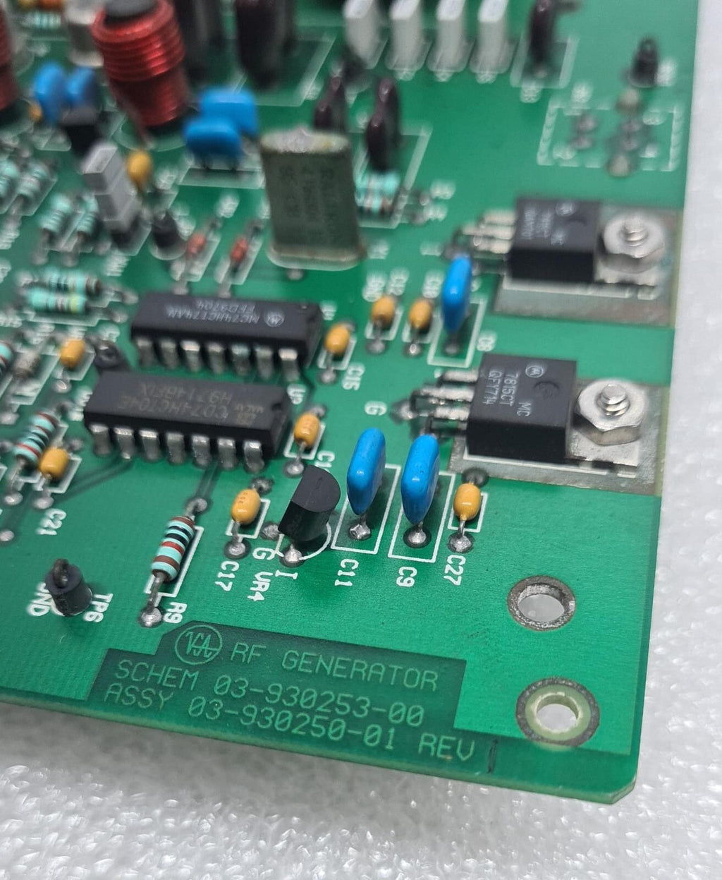 Varian Saturn RF Generator Circuit Board SCHEM 03-930253-00 ASSY 03-9302500