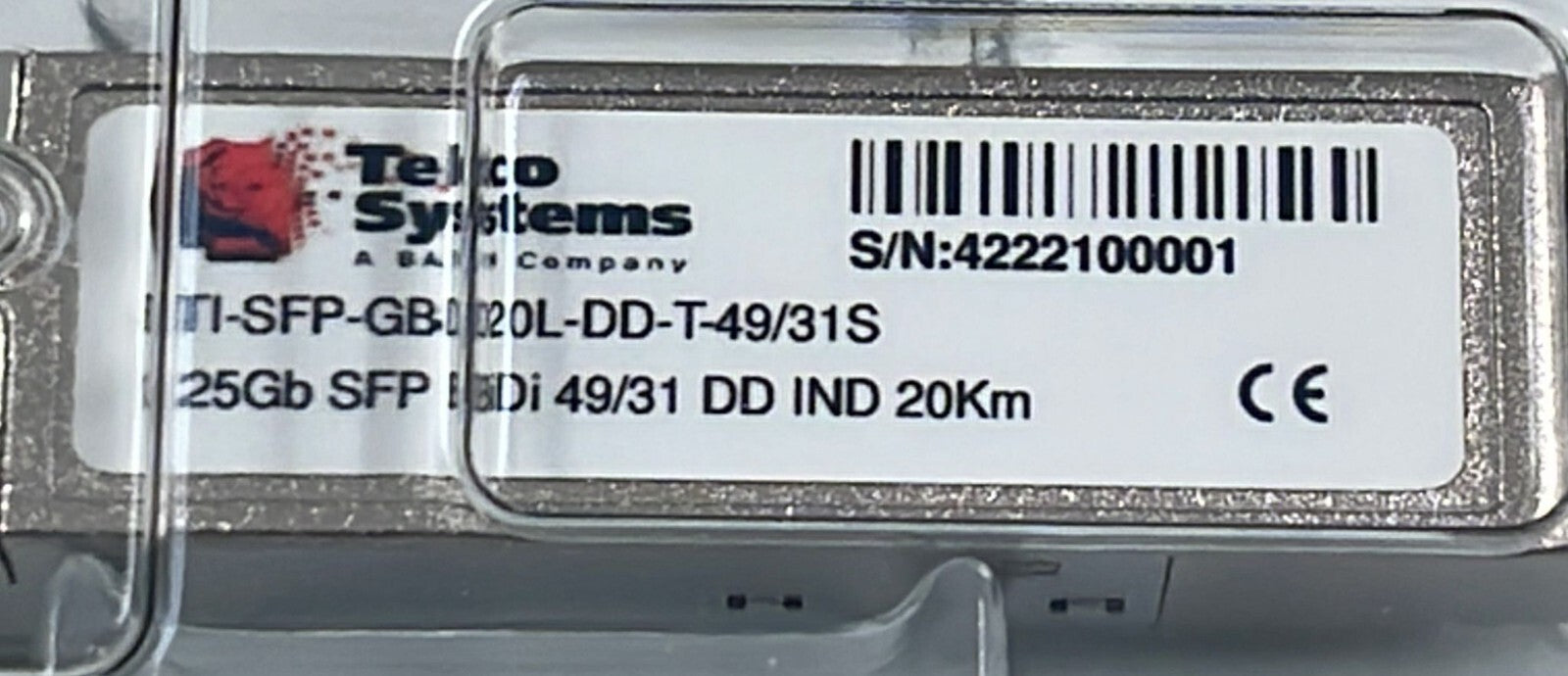 TELCO System BTI-SFP-GBD20L-DD-T-49/31S