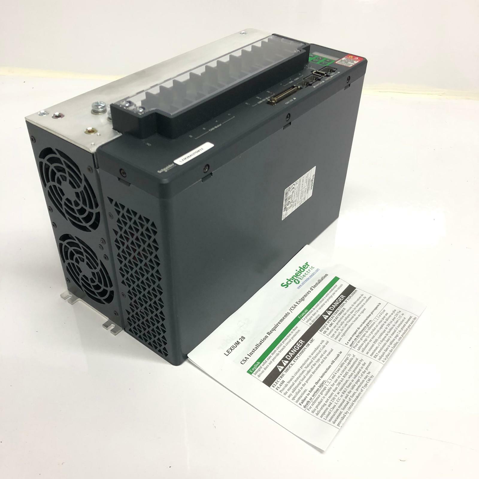 [NEW] SCHNEIDER Lexium 28 113815 AC Servo Drive LXM28AU75M3X 230V 47.5A 7500W
