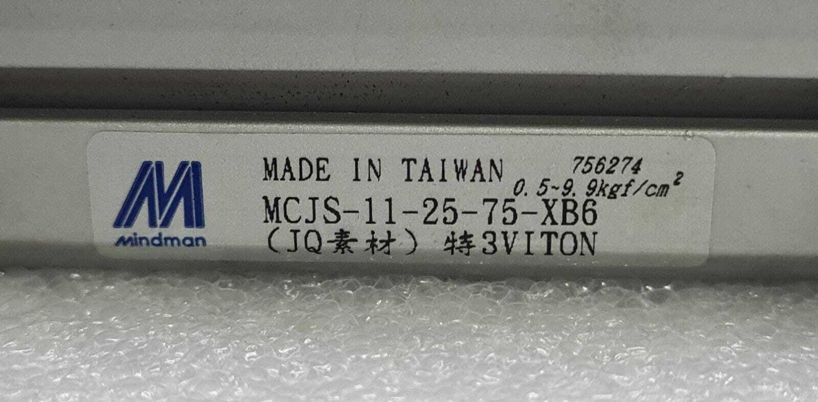 Mindman MCJS-11-25-75-XB6 756274 Compact Pneumatic Cylinder For HP Indigo