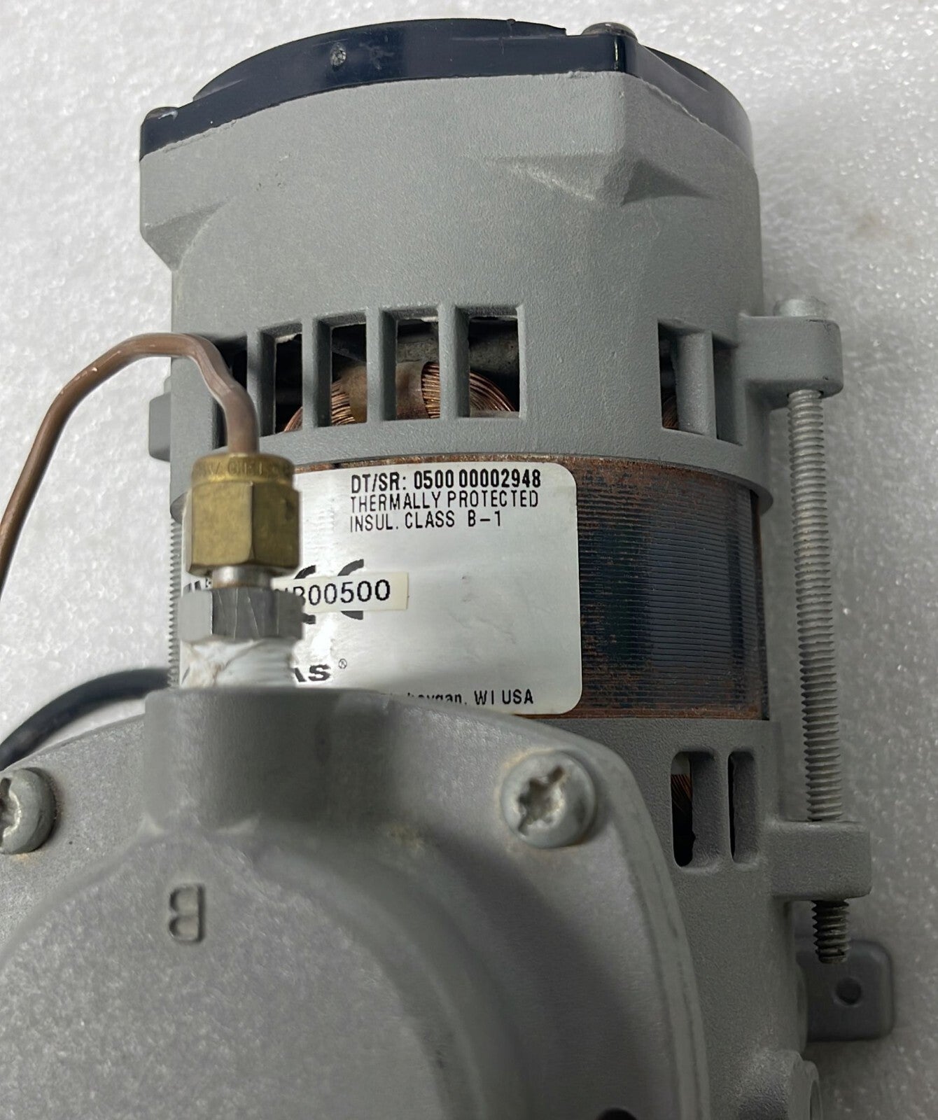 THOMAS PUMPS 107**** 220/230V 60/50Hz 0.7A MOTOR NO. 608206